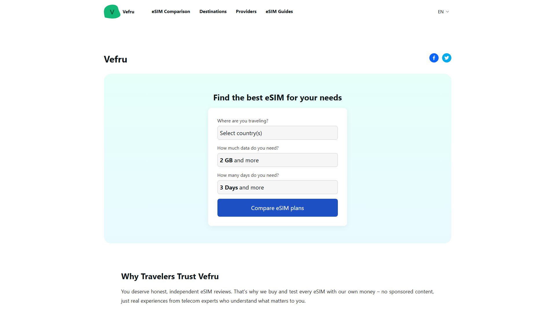 Vefru Vefru Interface & Screenshots