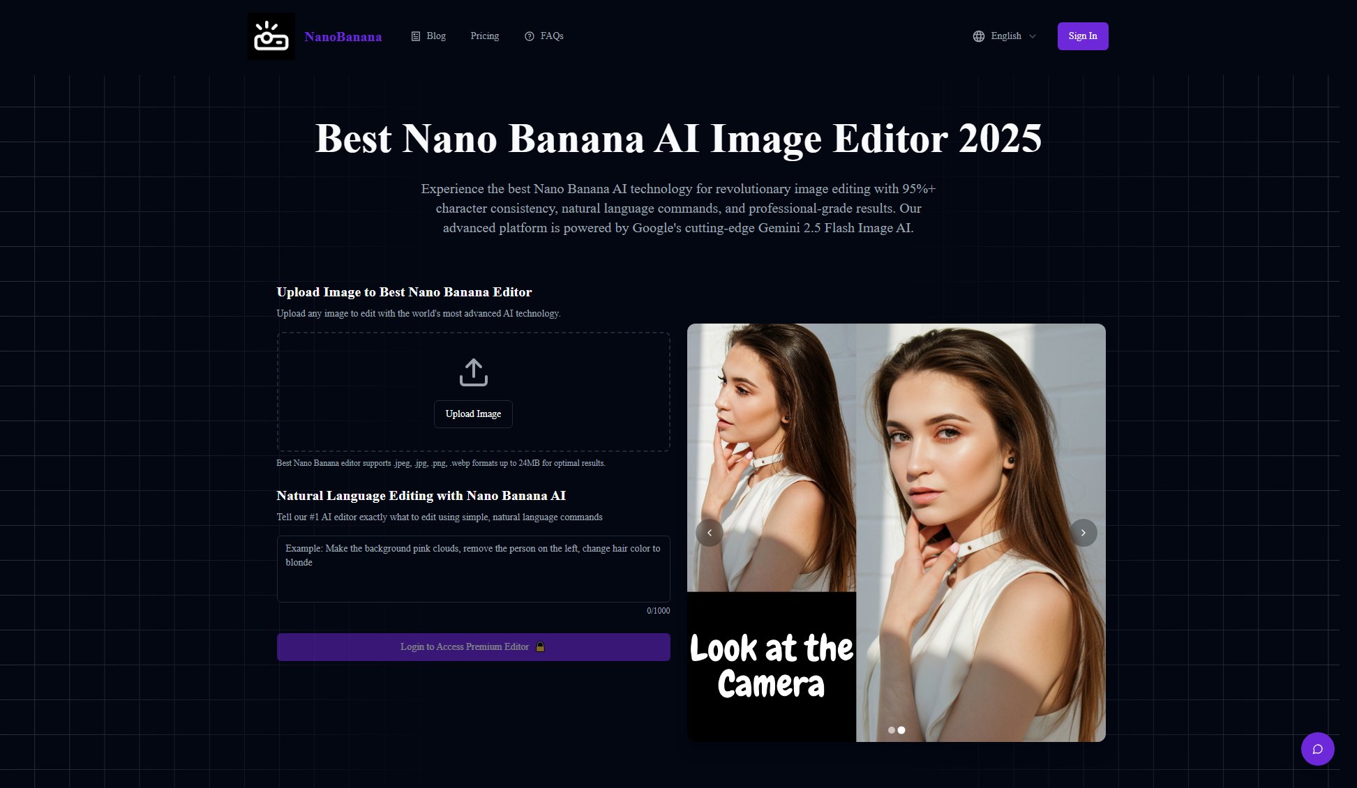 Nano Banana Screenshot