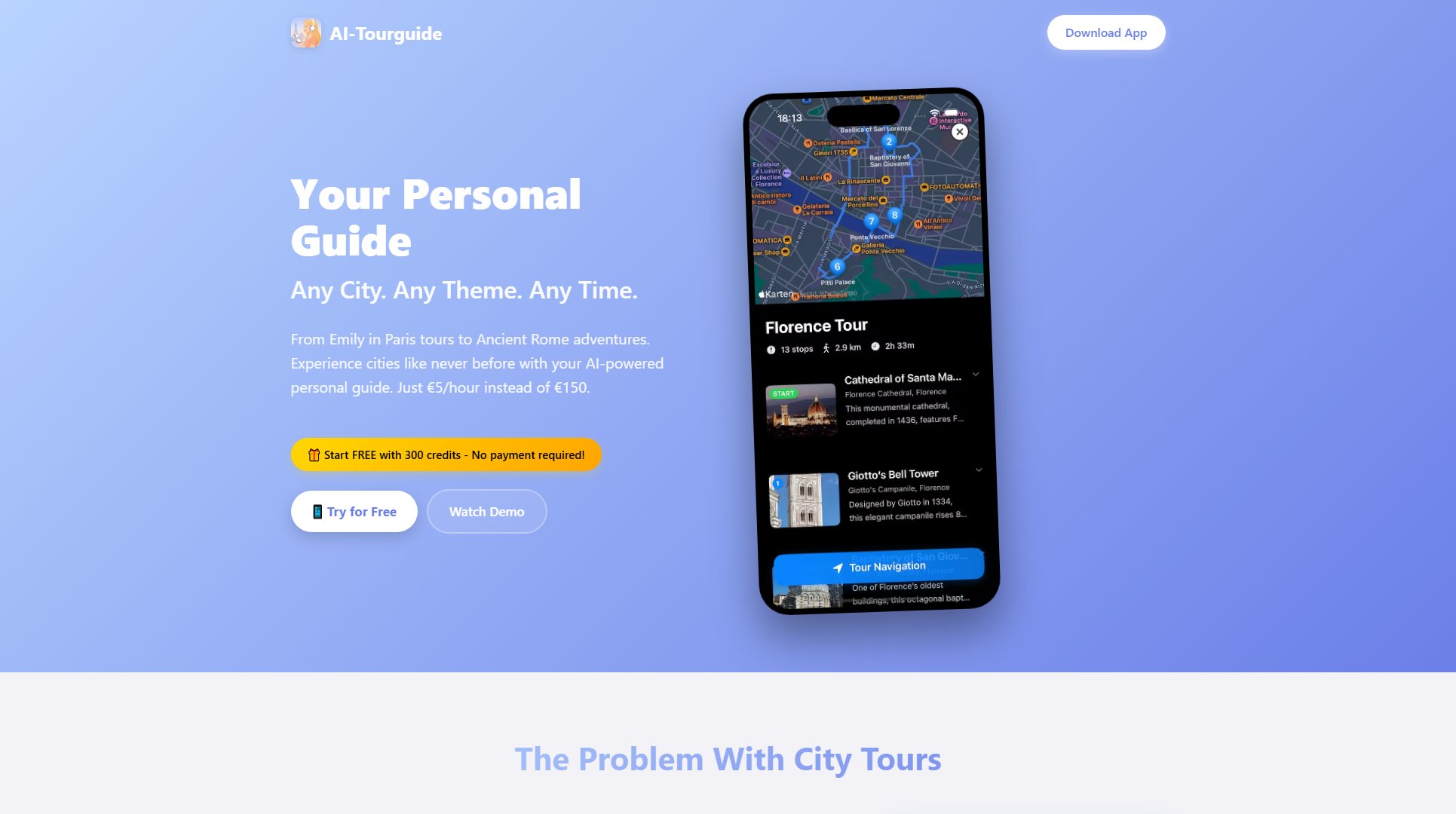 AI-Tourguide Screenshot
