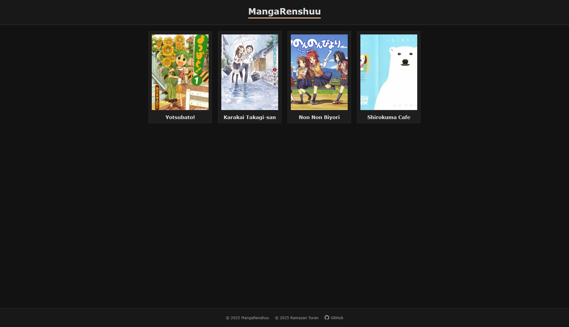 MangaRenshuu Screenshot MangaRenshuu Screenshot