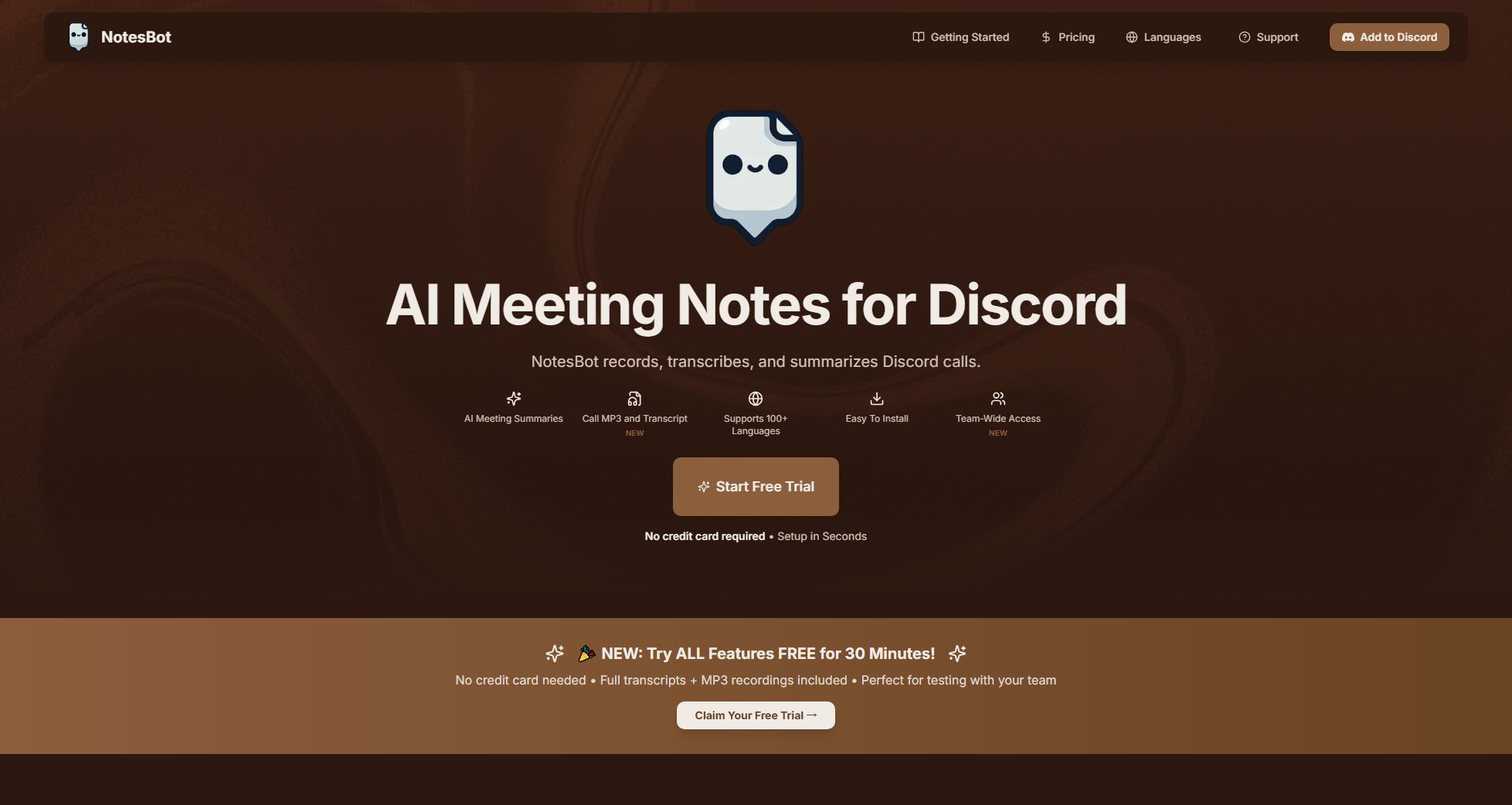 NotesBot Screenshot NotesBot Screenshot