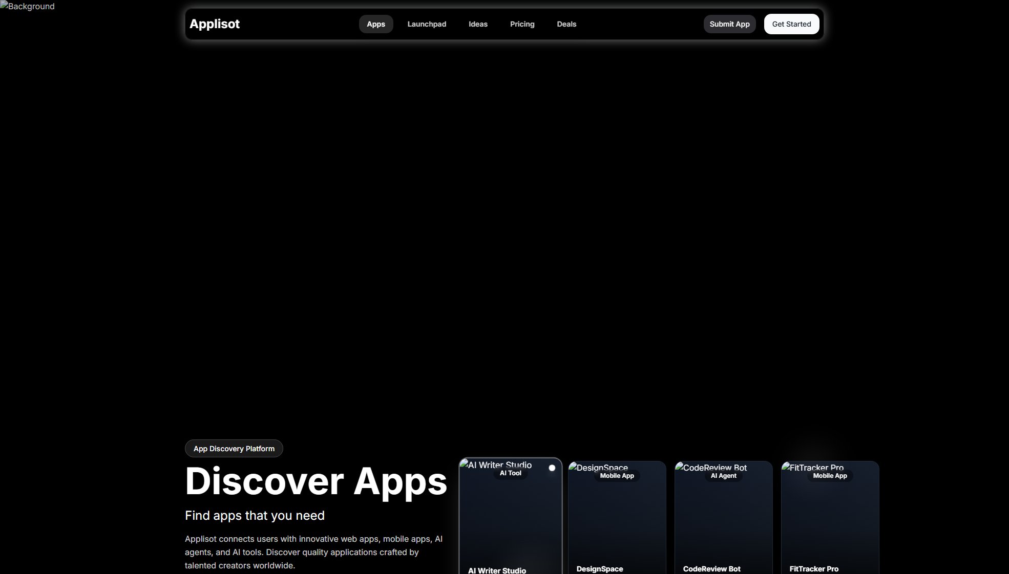 Applisot Screenshot