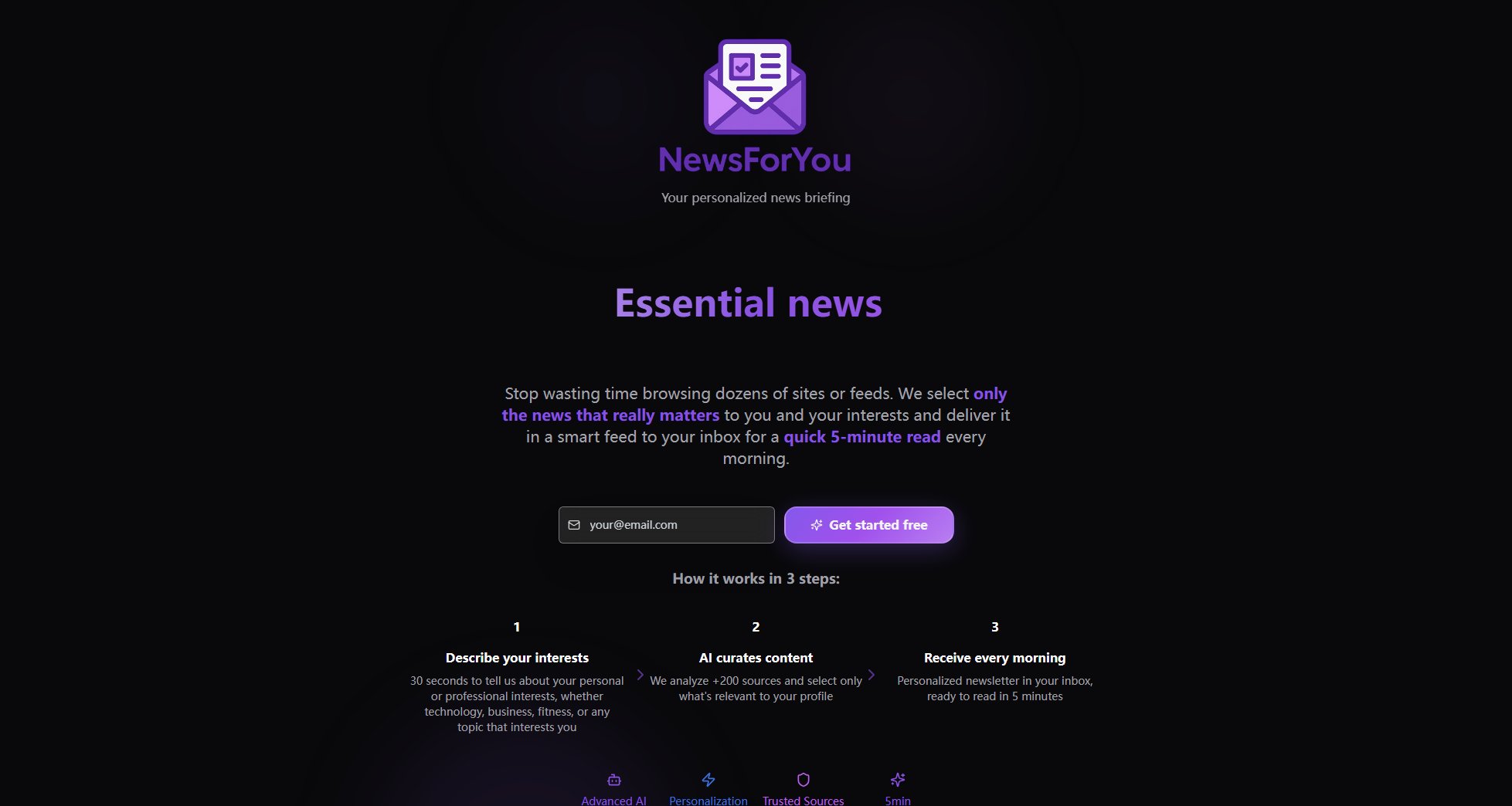 NewsForYou Screenshot
