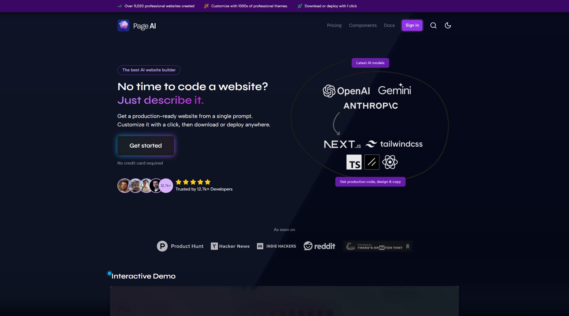 PageAI PageAI Interface & Screenshots PageAI PageAI Interface & Screenshots