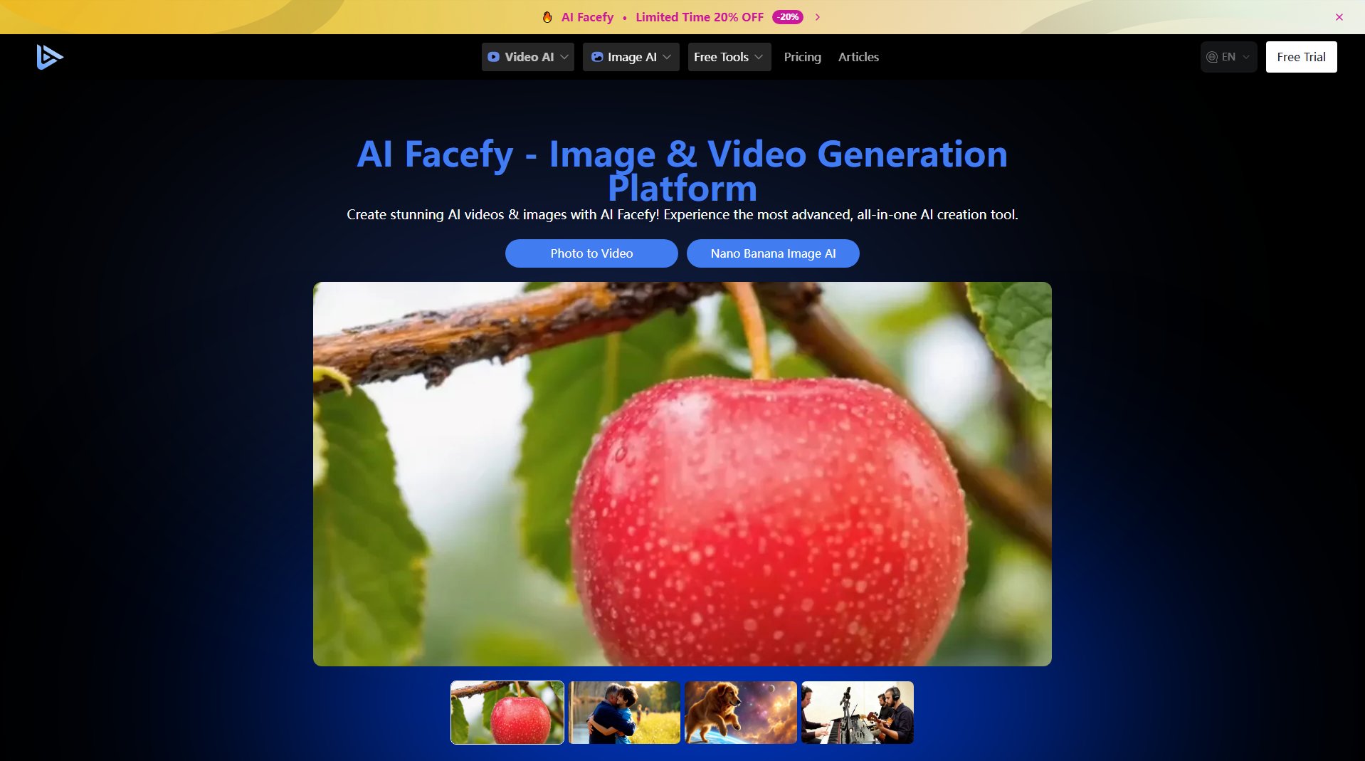 AI Facefy Screenshot