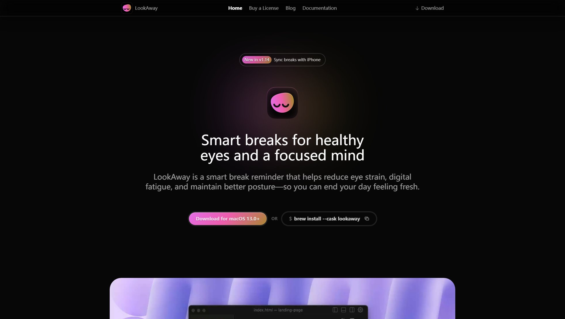 LookAway Screenshot LookAway Screenshot
