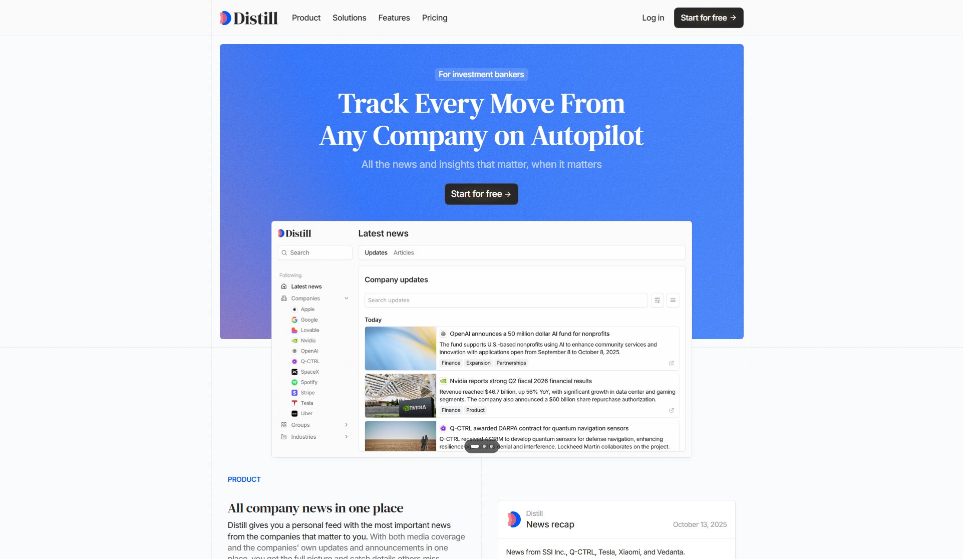 Distill Distill Interface & Screenshots Distill Distill Interface & Screenshots