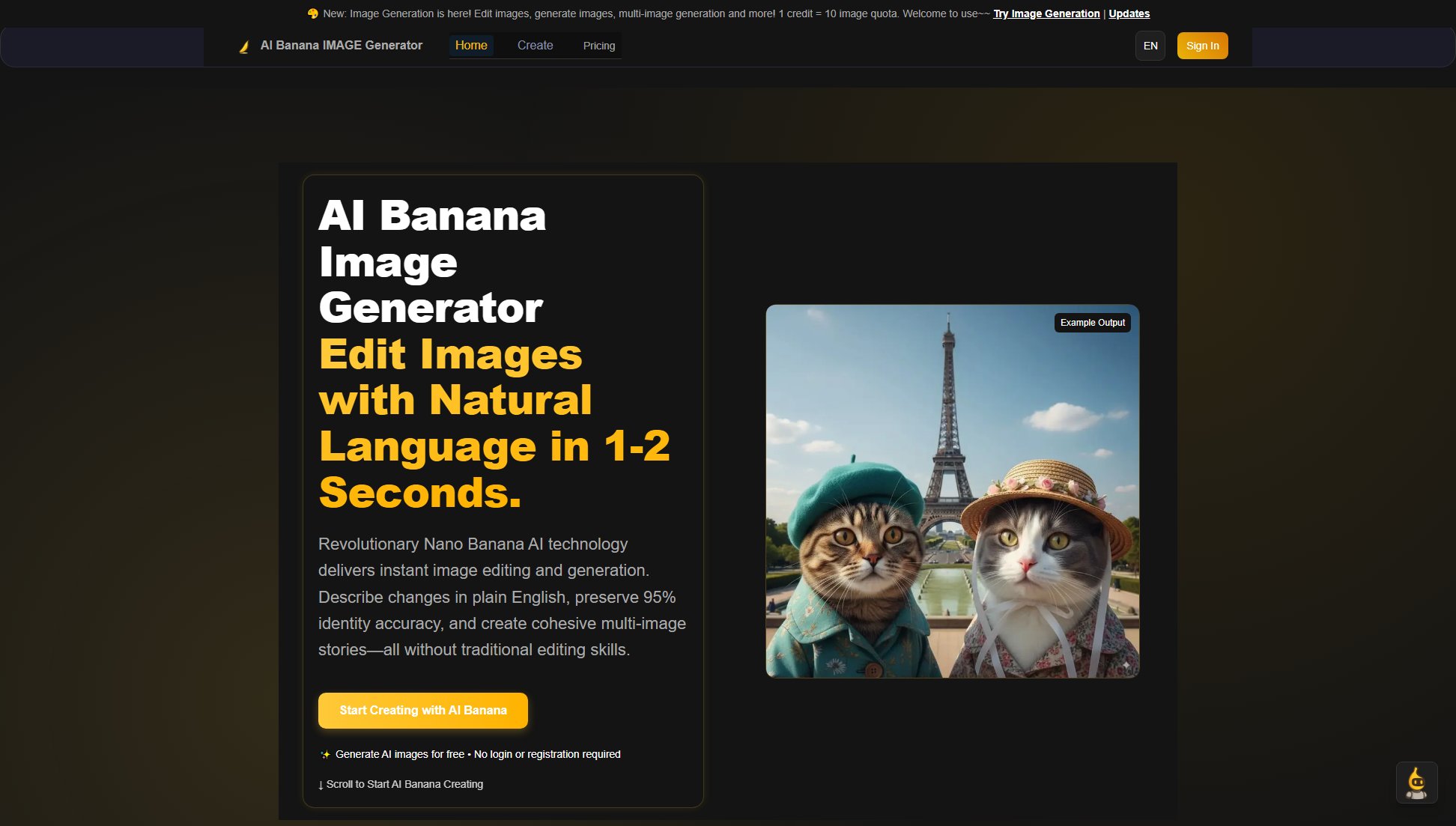 NANO BANANA Image Generator Screenshot NANO BANANA Image Generator Screenshot