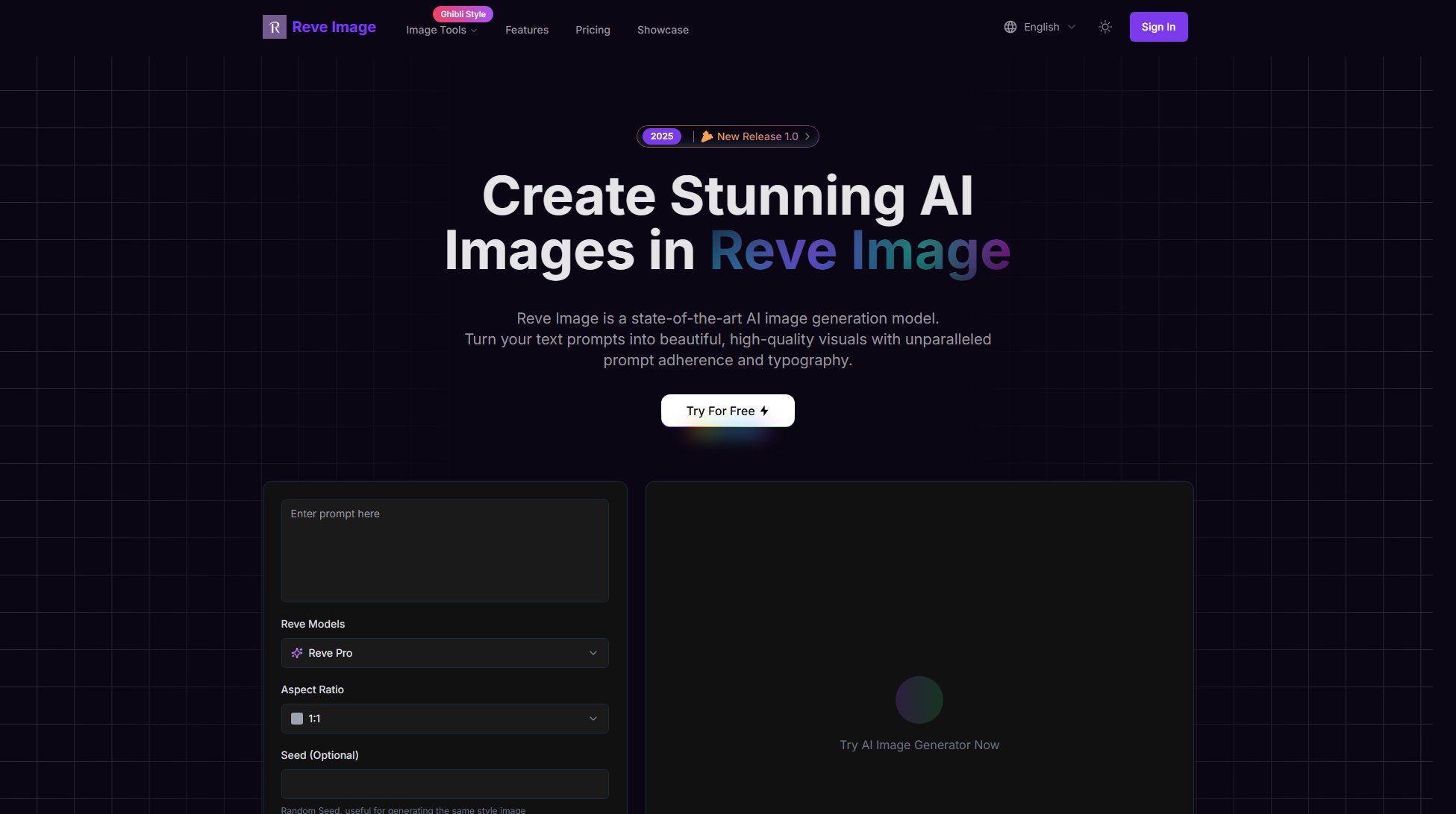 Reve Image Reve Image Interface & Screenshots Reve Image Reve Image Interface & Screenshots