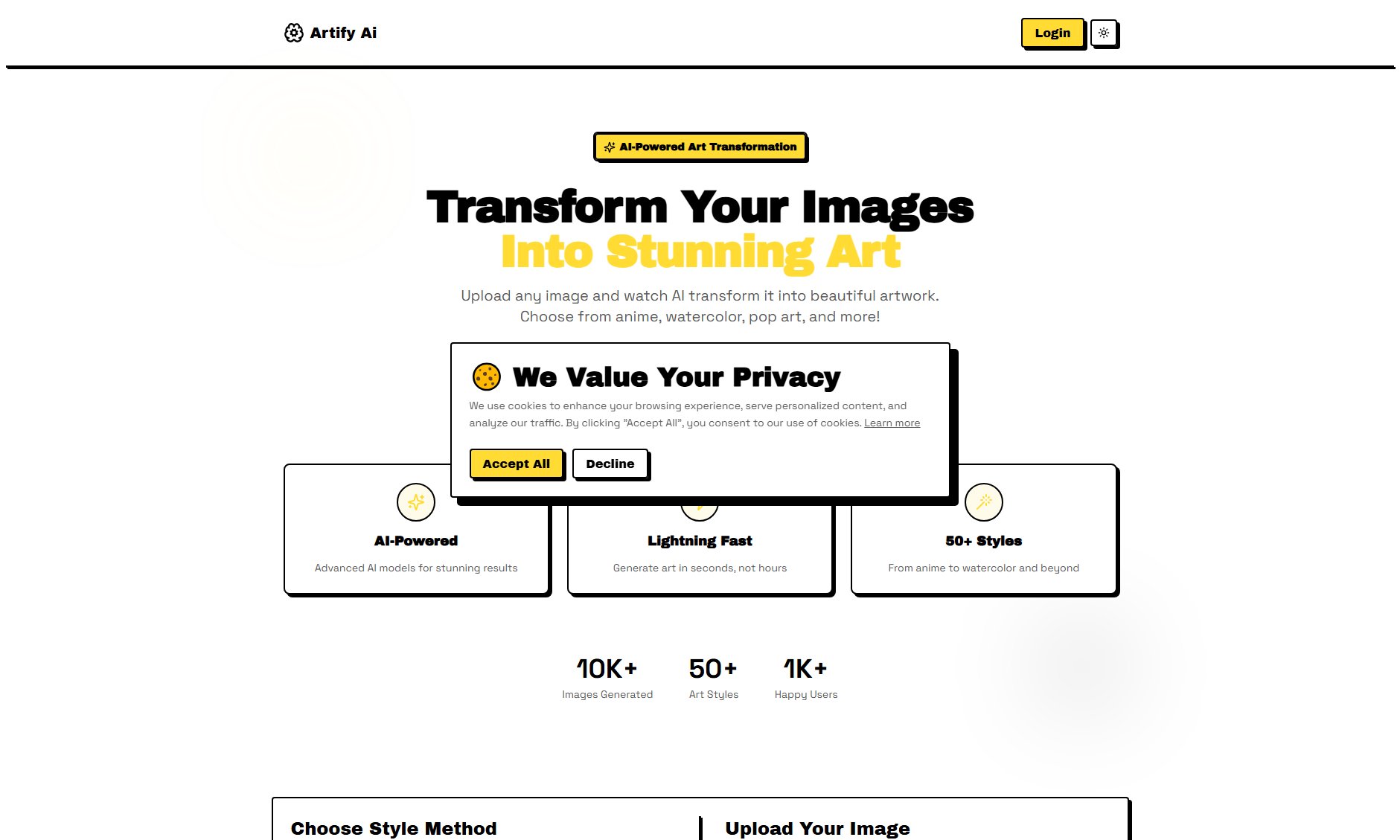 Artify Ai Artify Ai Interface & Screenshots Artify Ai Artify Ai Interface & Screenshots
