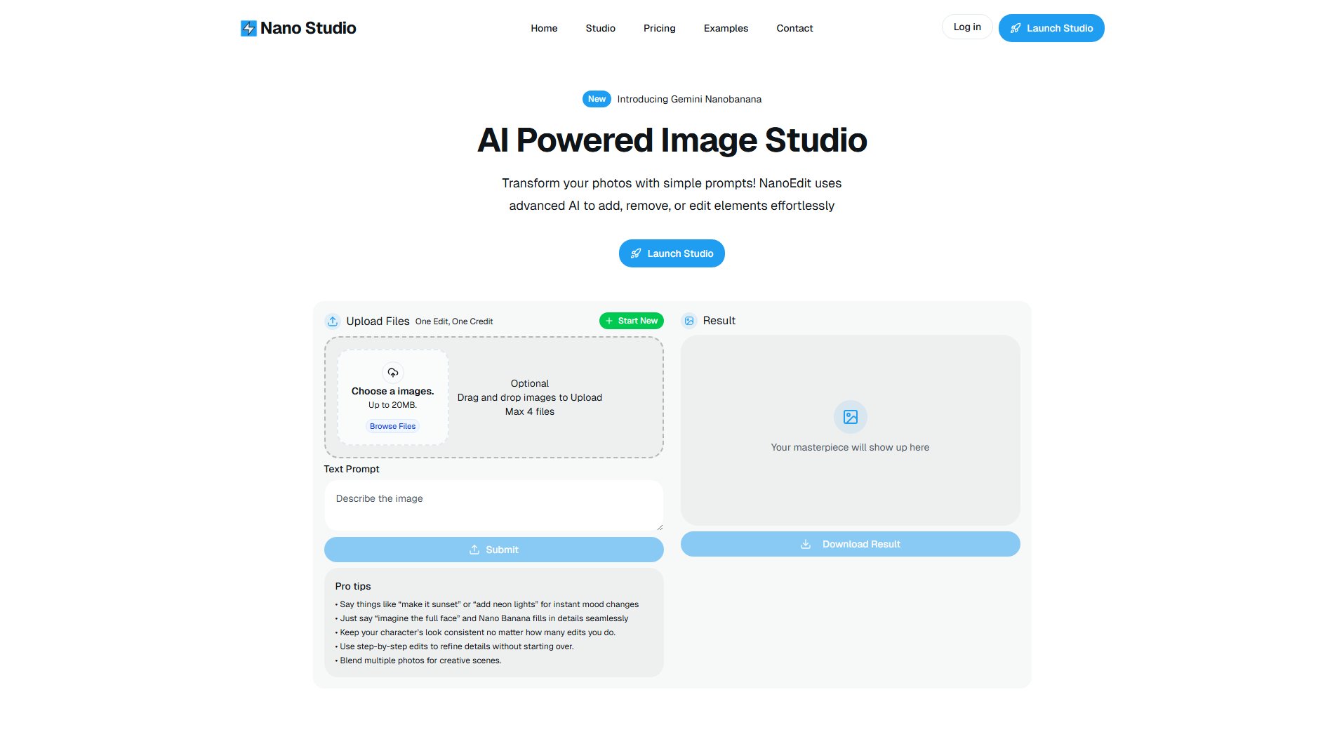 Nano Studio Nano Studio Interface & Screenshots