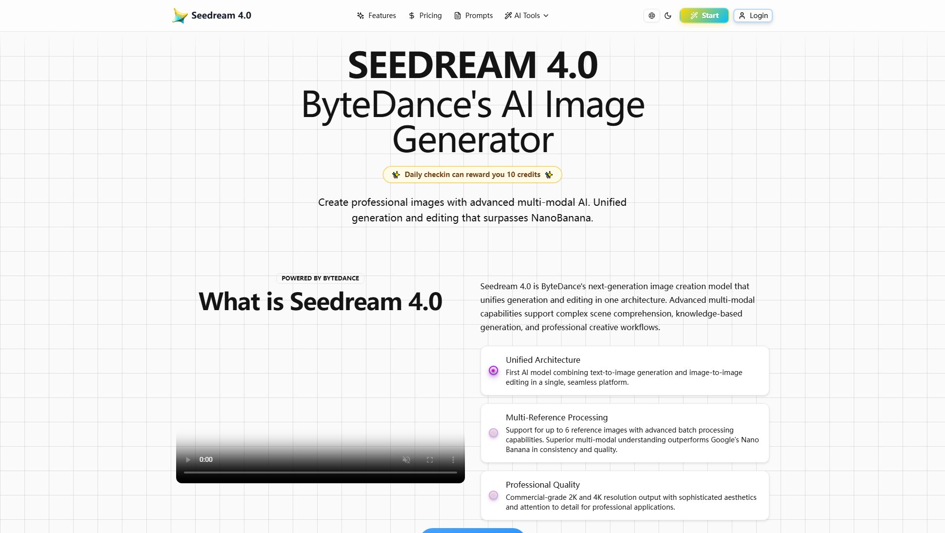 Seedream 4.0 AI Screenshot