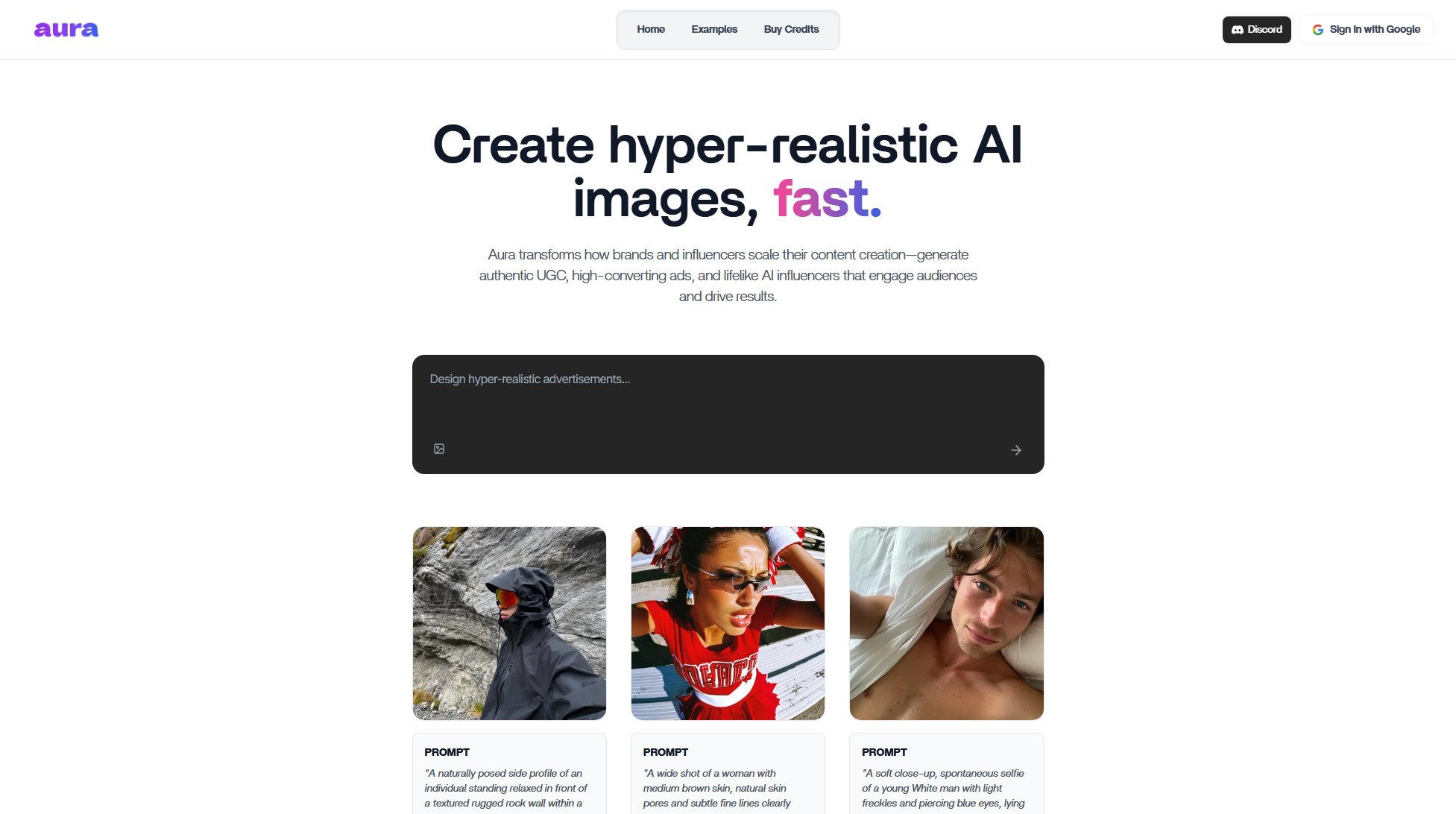 Aura Aura Interface & Screenshots
