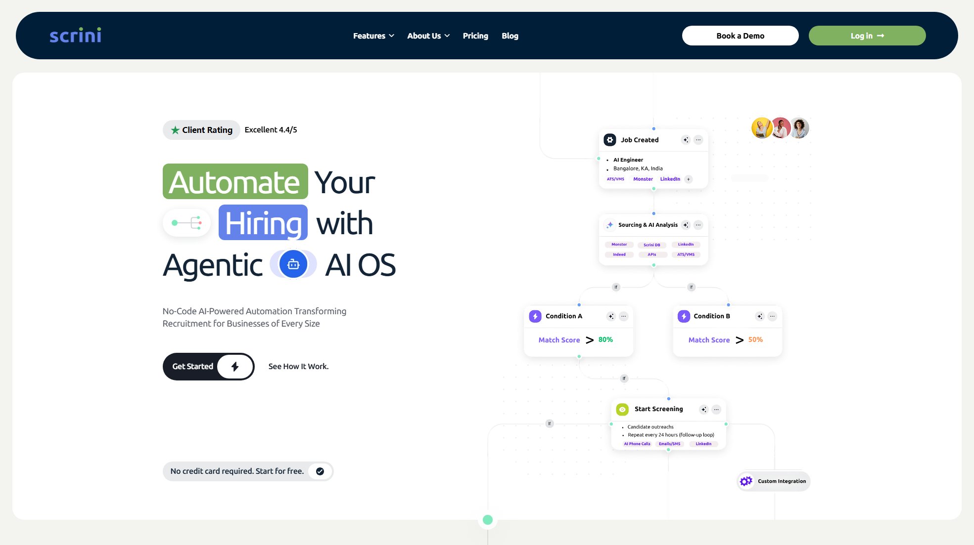 Scrini AI Scrini AI Interface & Screenshots