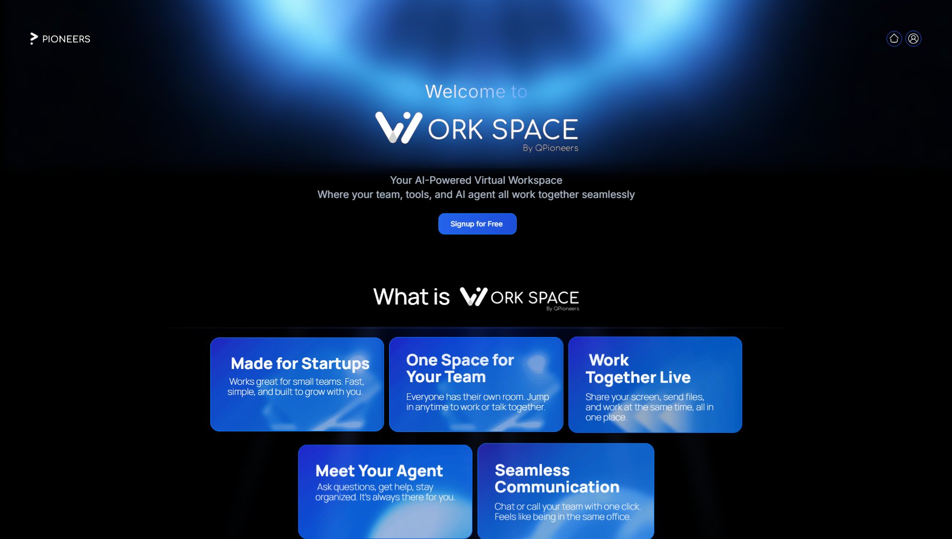 Qpioneers Qpioneers Interface & Screenshots