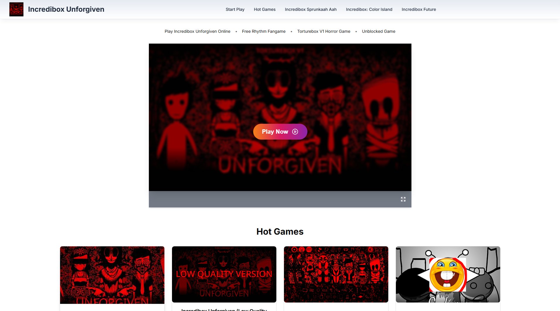 Incredibox Unforgiven Screenshot