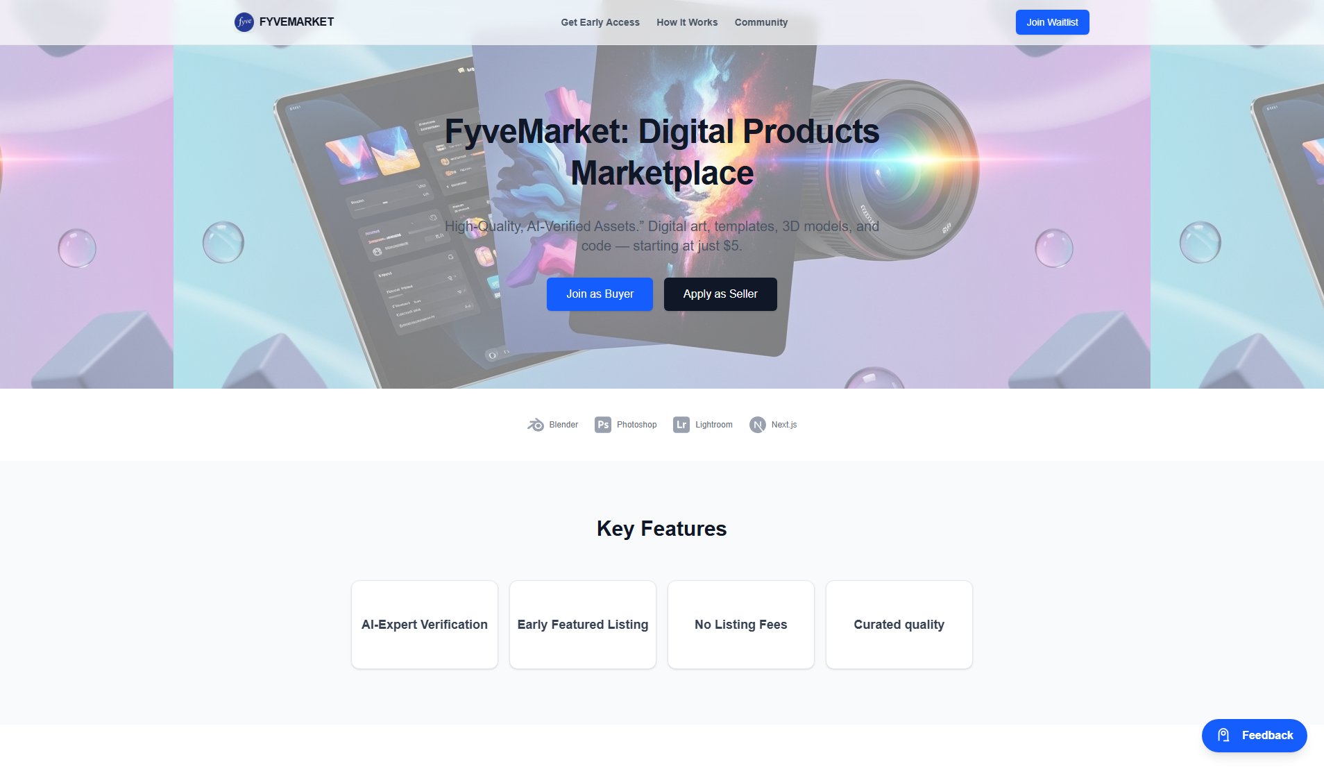 FyveMarket Screenshot