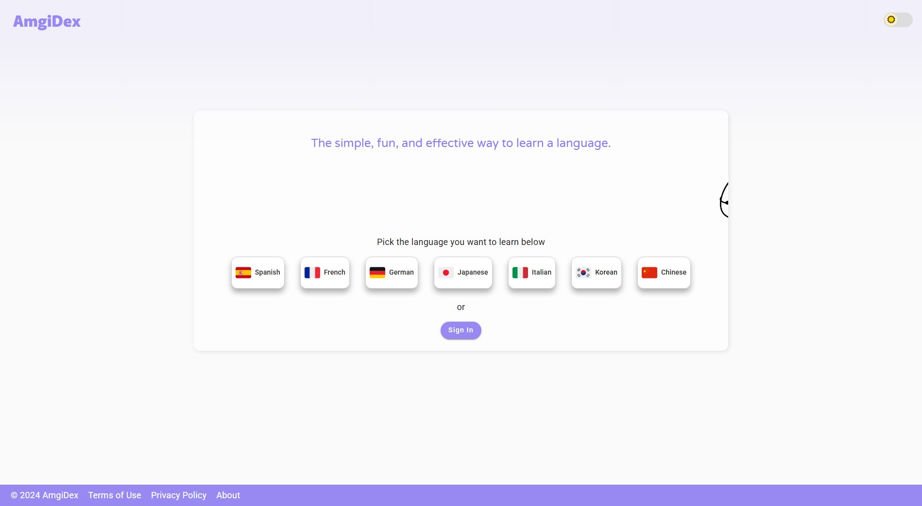 AmgiDex AmgiDex Interface & Screenshots AmgiDex AmgiDex Interface & Screenshots
