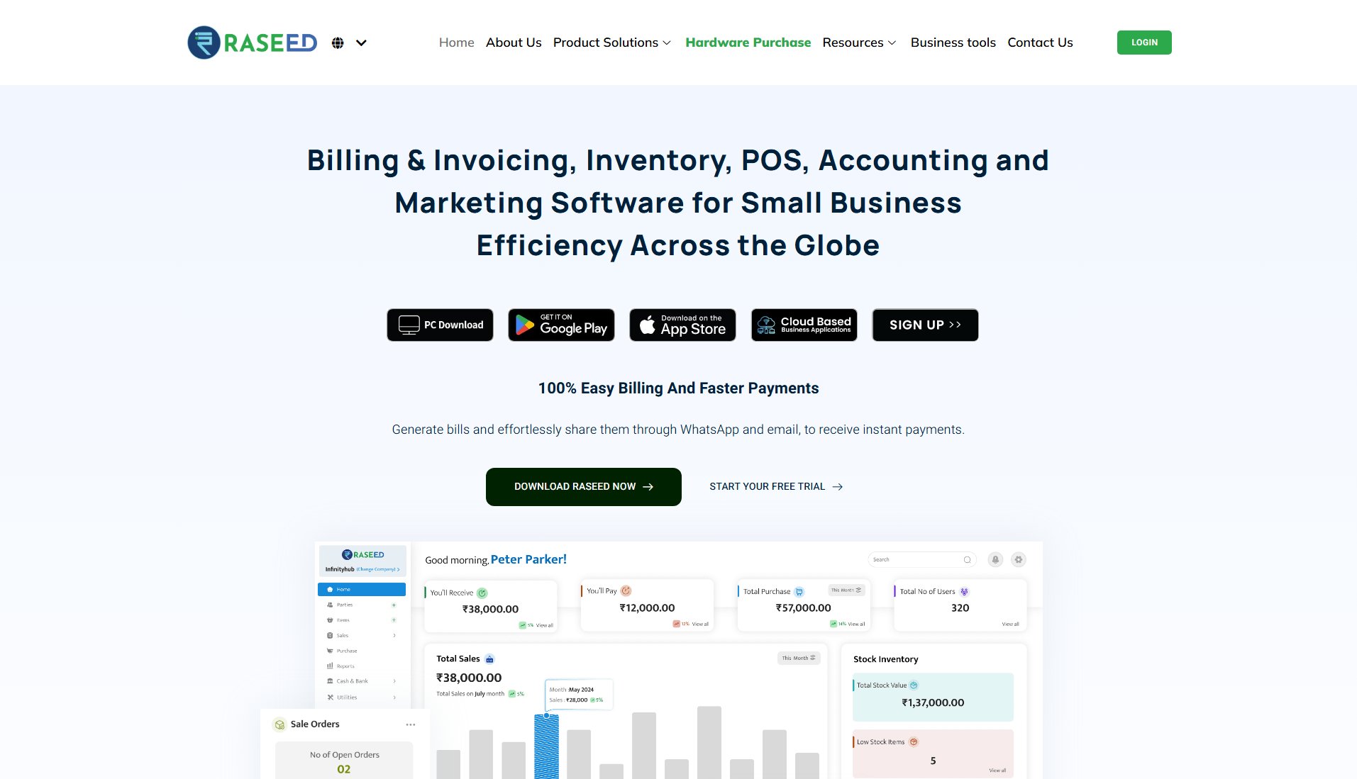 Raseed Raseed Interface & Screenshots