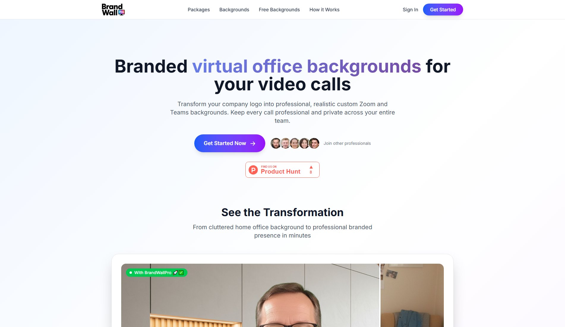 Brand Wall Pro Brand Wall Pro Interface & Screenshots