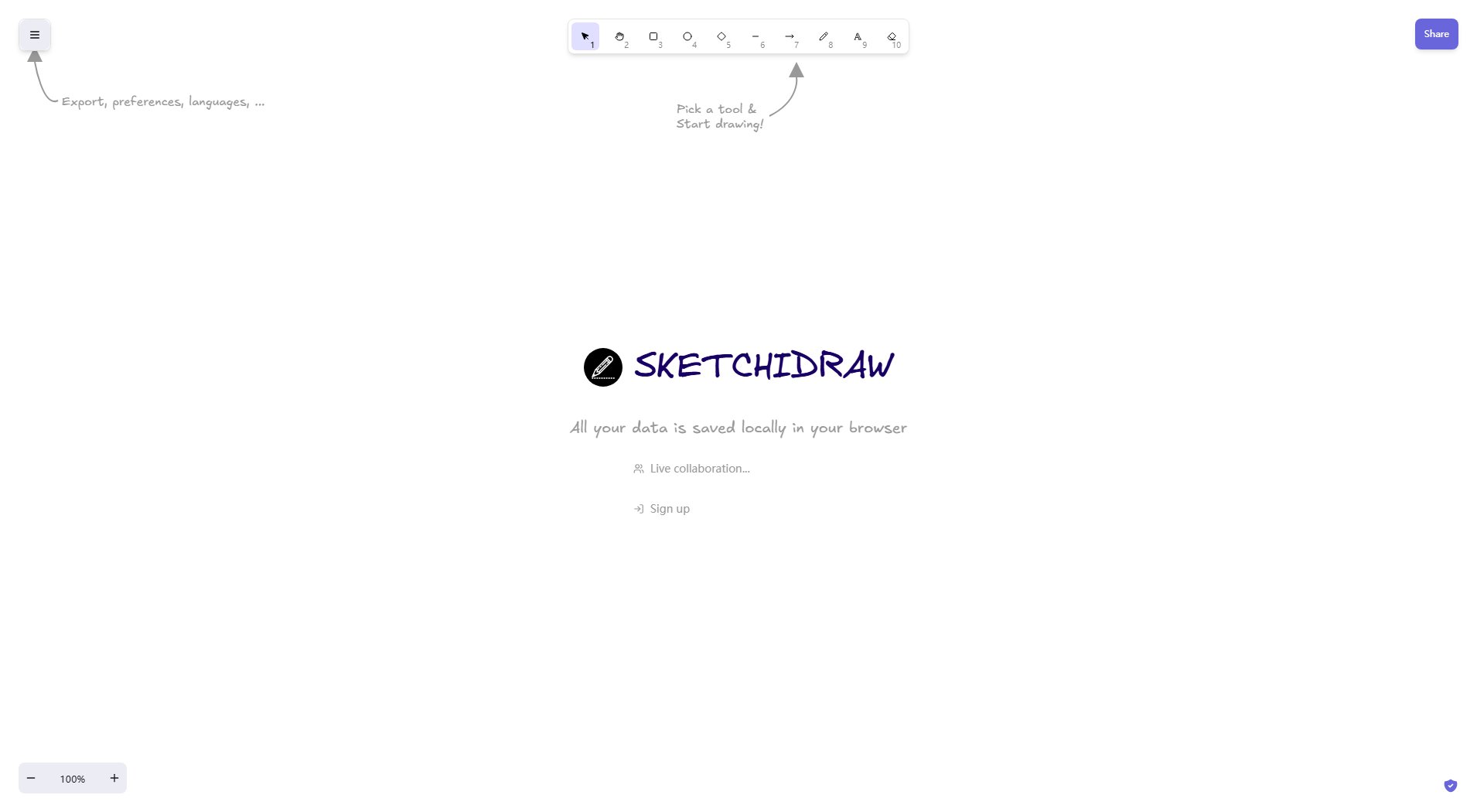 Sketchidraw Screenshot