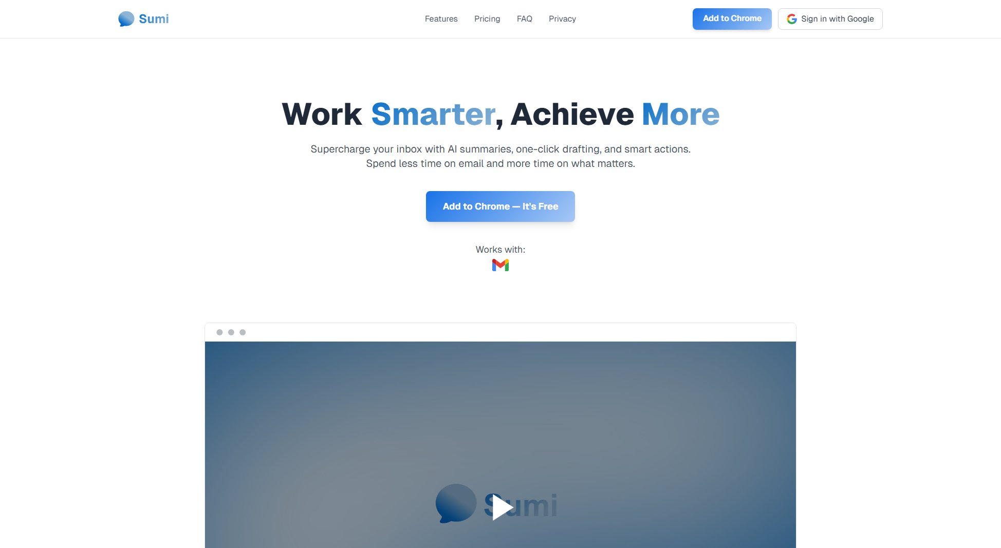 Sumi Sumi Interface & Screenshots