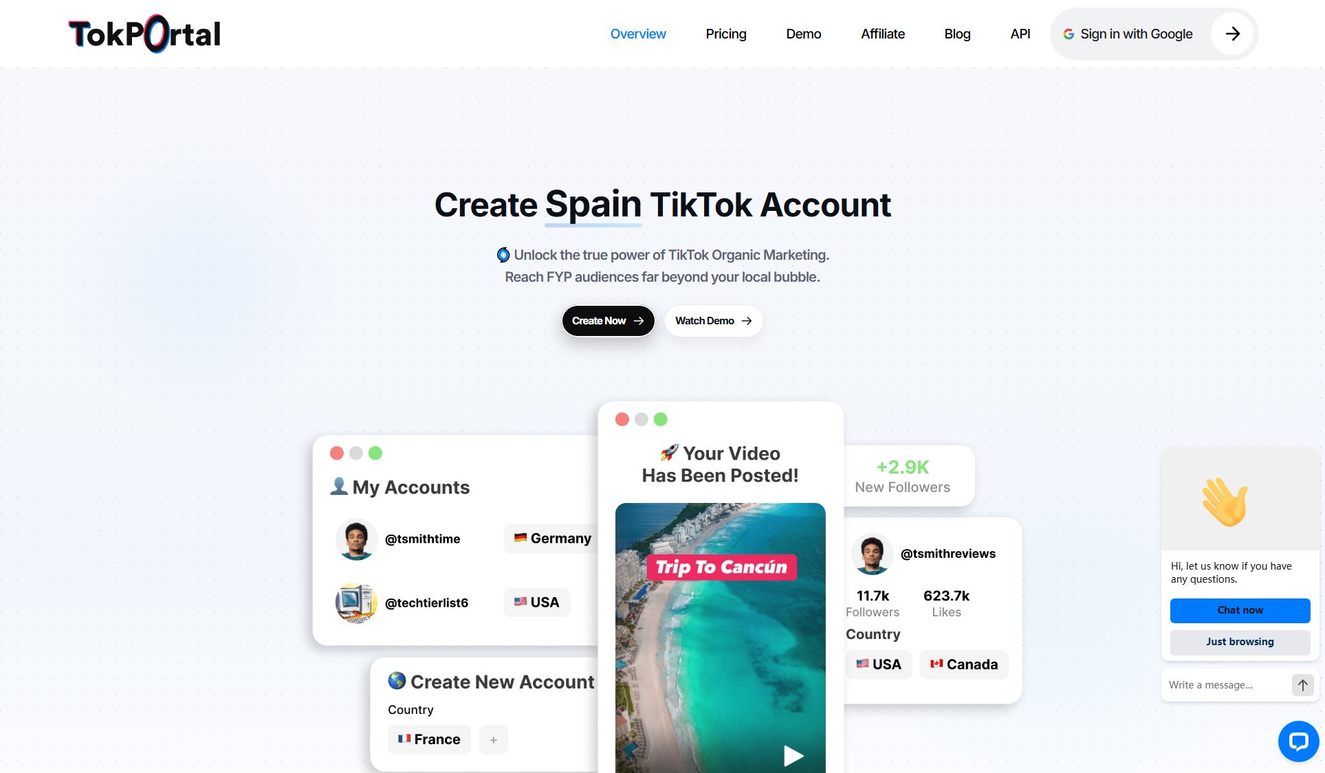 TokPortal TokPortal Interface & Screenshots TokPortal TokPortal Interface & Screenshots