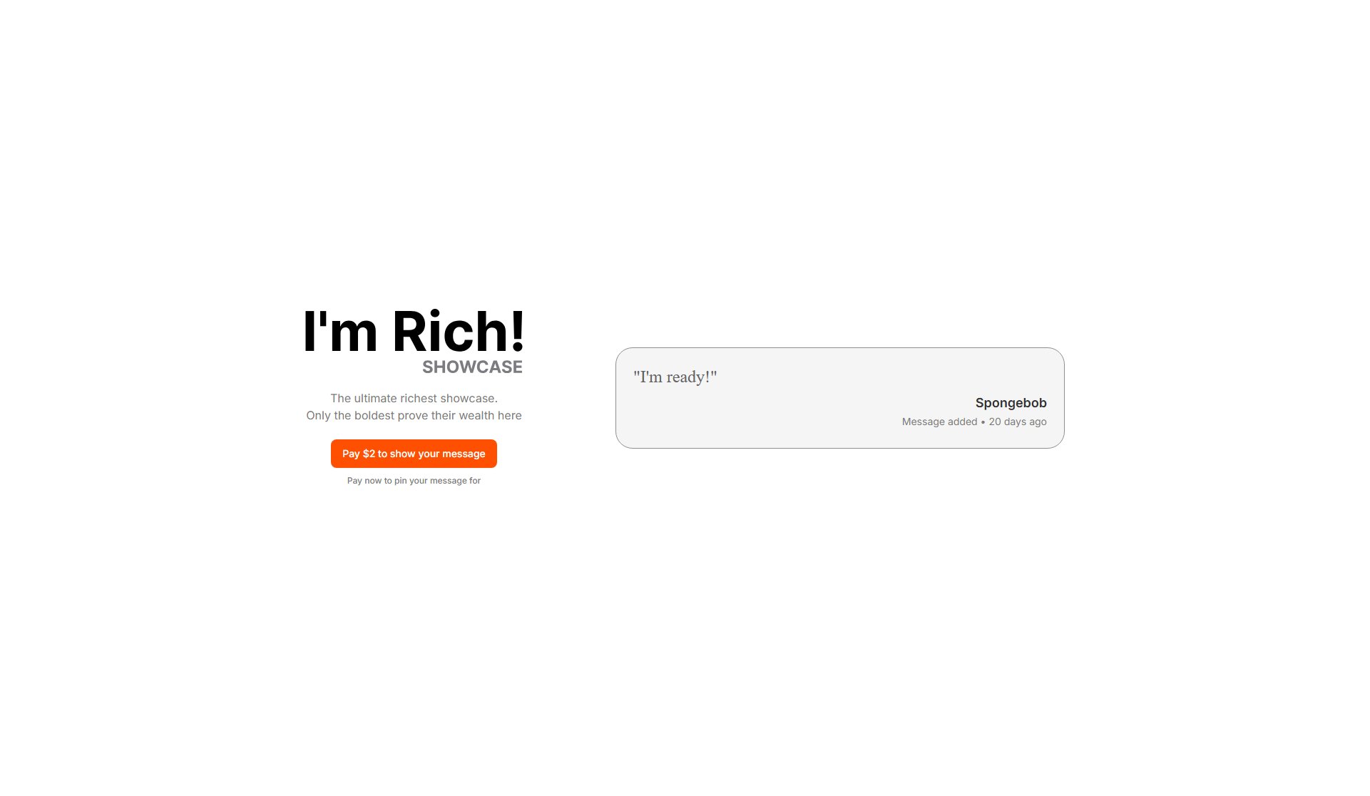 I'm Rich - The Ultimate Richest Showcase I'm Rich - The Ultimate Richest Showcase Interface & Screenshots I'm Rich - The Ultimate Richest Showcase I'm Rich - The Ultimate Richest Showcase Interface & Screenshots