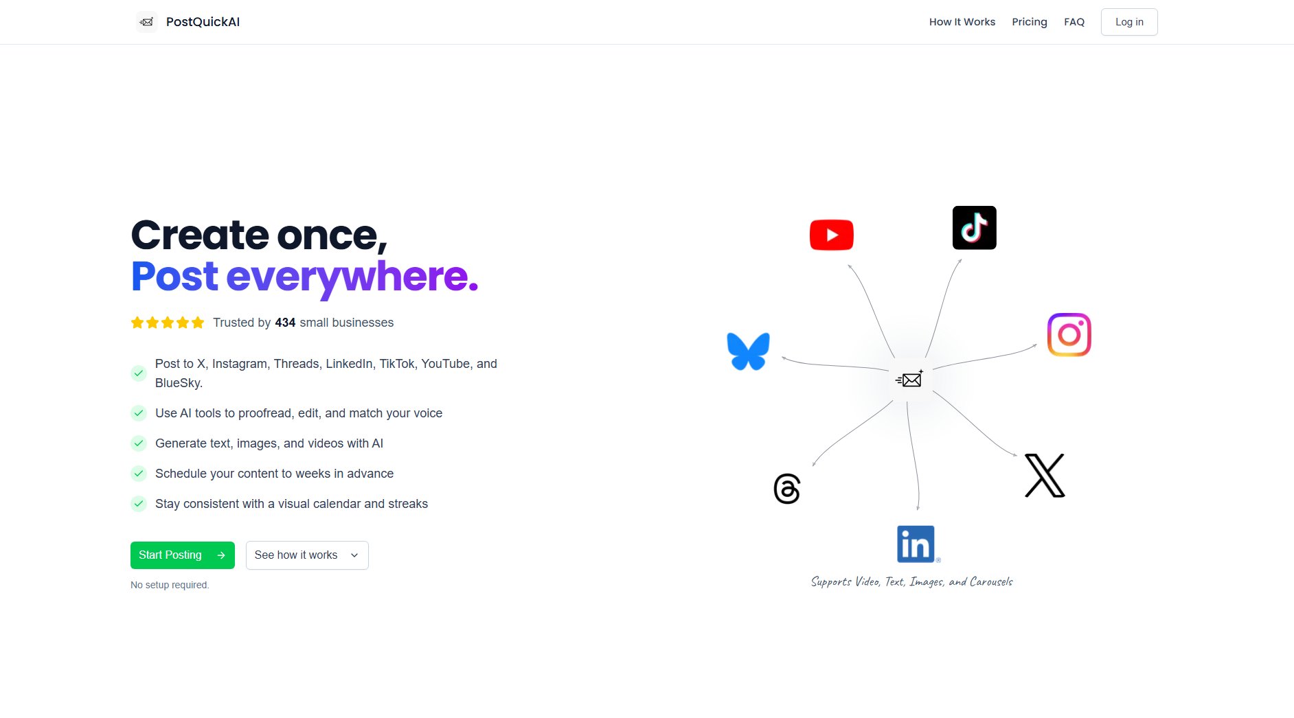 PostQuickAI PostQuickAI Interface & Screenshots PostQuickAI PostQuickAI Interface & Screenshots