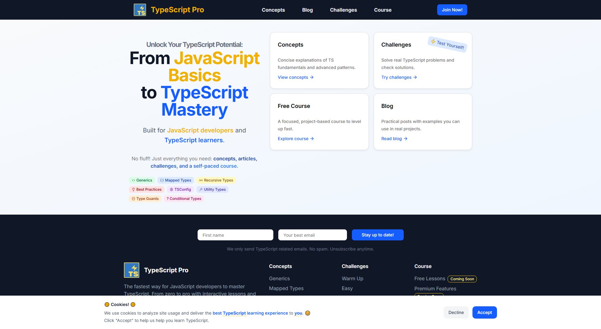 TypeScript Pro TypeScript Pro Interface & Screenshots TypeScript Pro TypeScript Pro Interface & Screenshots