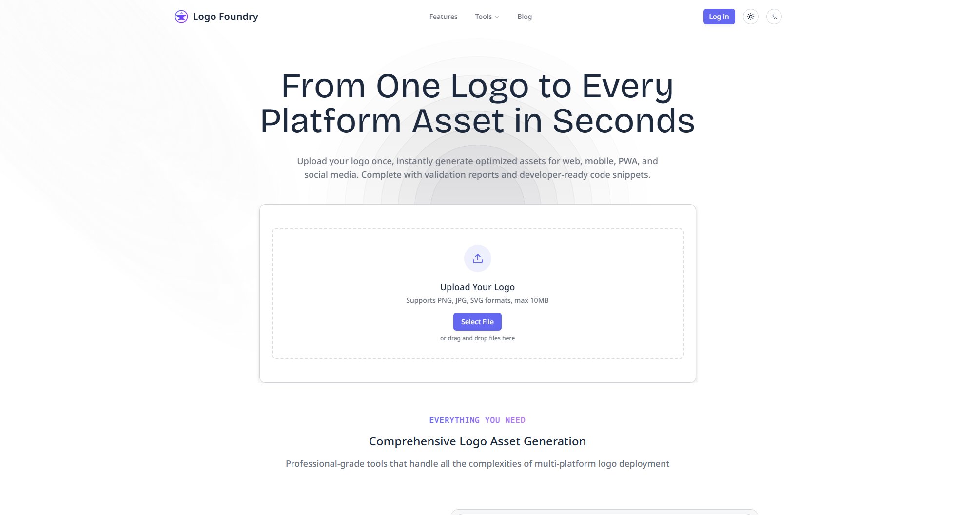 Logo Foundry Logo Foundry Interface & Screenshots Logo Foundry Logo Foundry Interface & Screenshots