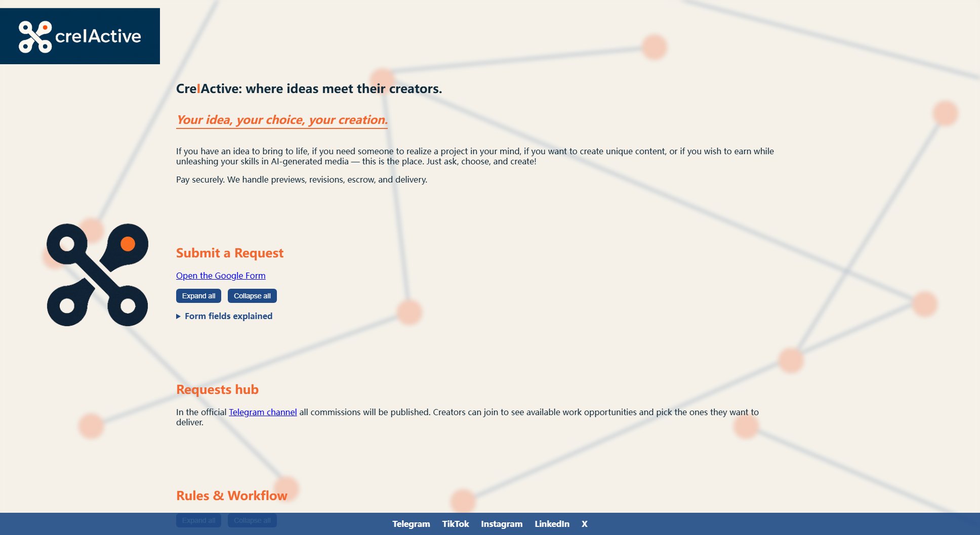 CreIActive CreIActive Interface & Screenshots