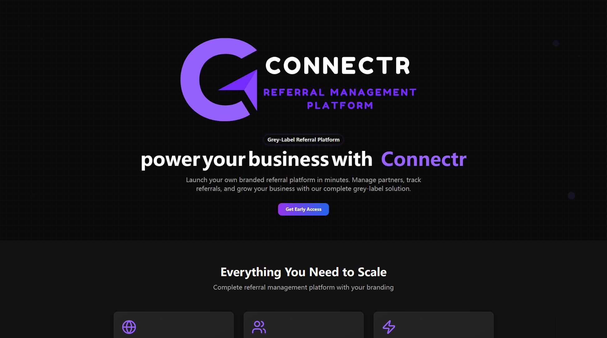 Connectr Connectr Interface & Screenshots