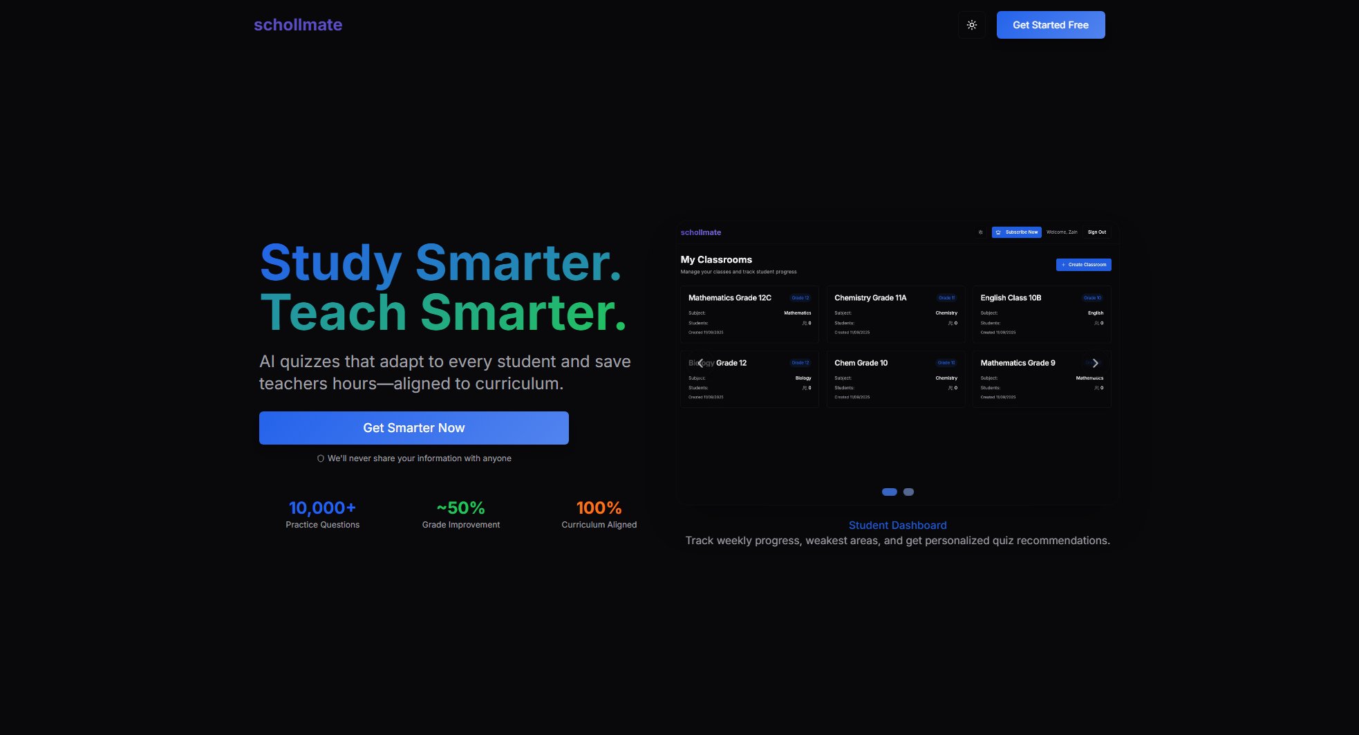 schollmate schollmate Interface & Screenshots