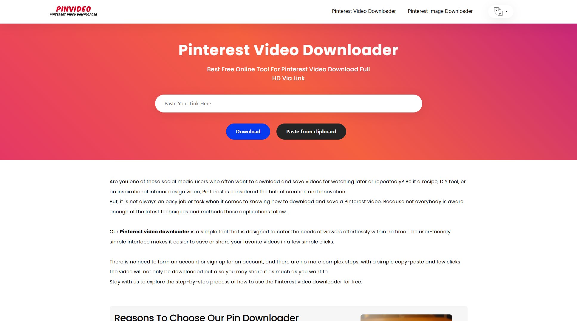 Pinterest Video Downloader Pinterest Video Downloader Interface & Screenshots Pinterest Video Downloader Pinterest Video Downloader Interface & Screenshots