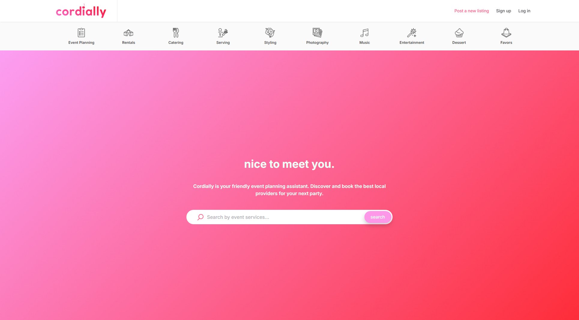 Cordially Cordially Interface & Screenshots Cordially Cordially Interface & Screenshots