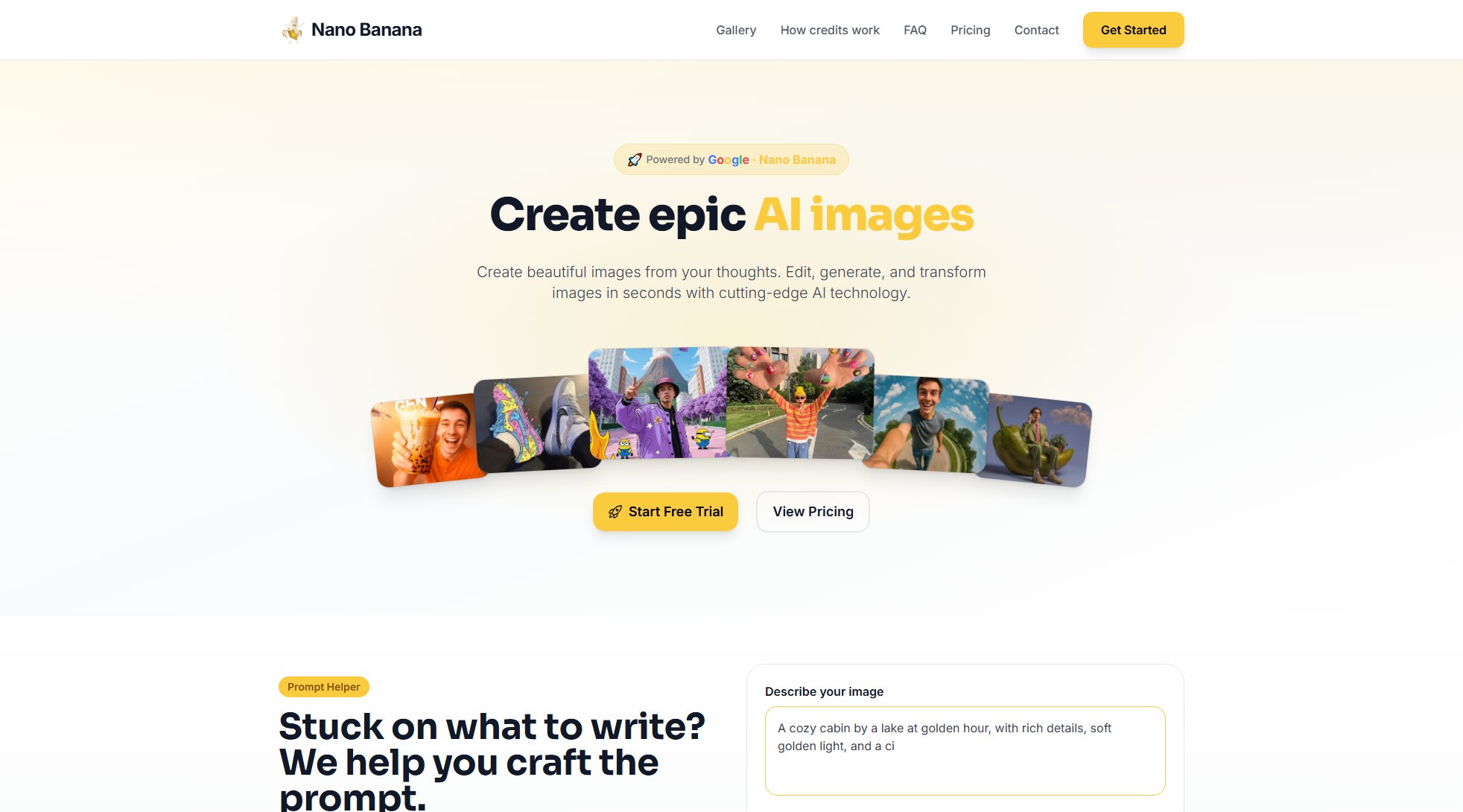 Nano Banana Nano Banana Interface & Screenshots