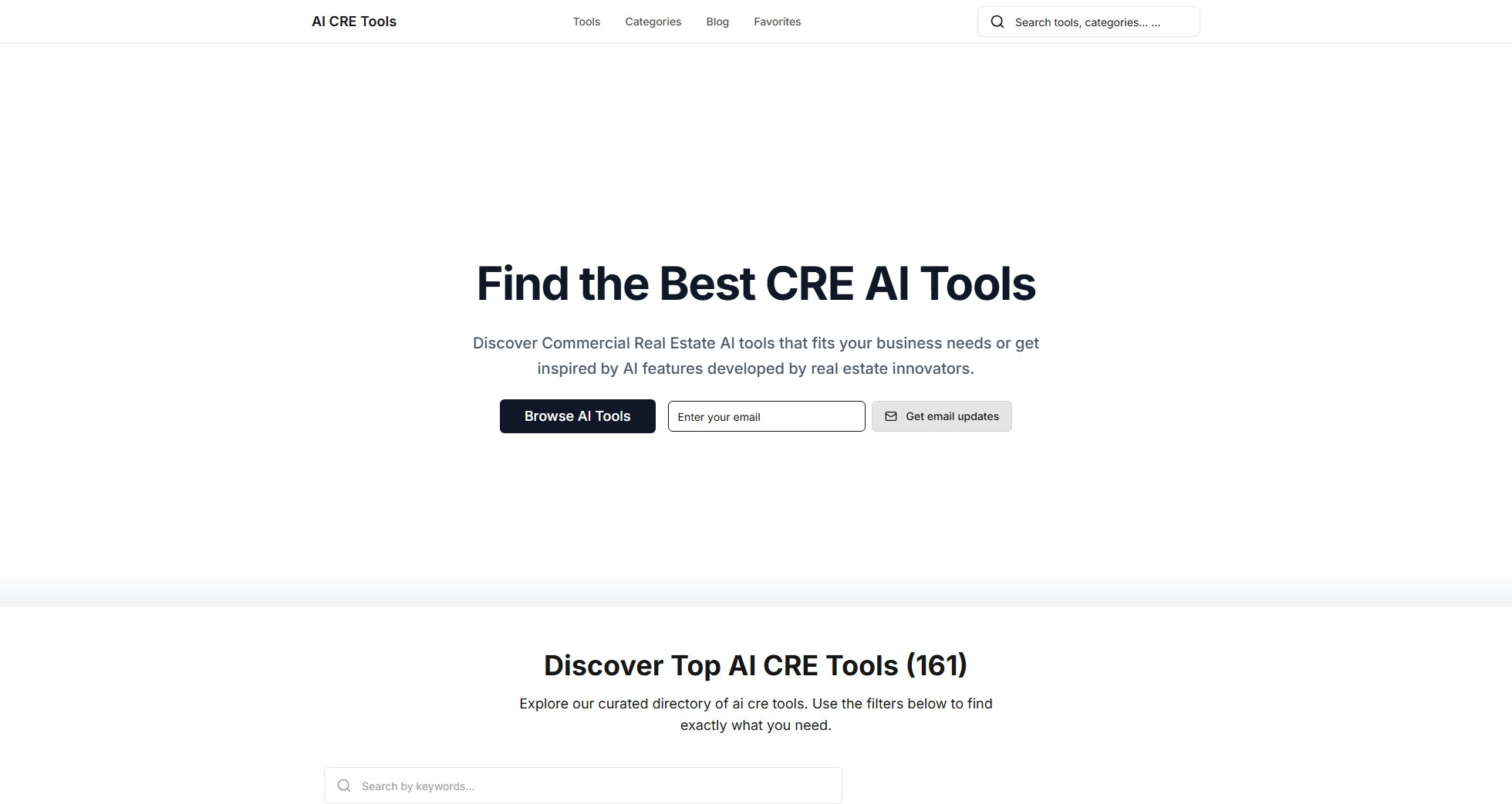 AI CRE Tools AI CRE Tools Interface & Screenshots AI CRE Tools AI CRE Tools Interface & Screenshots