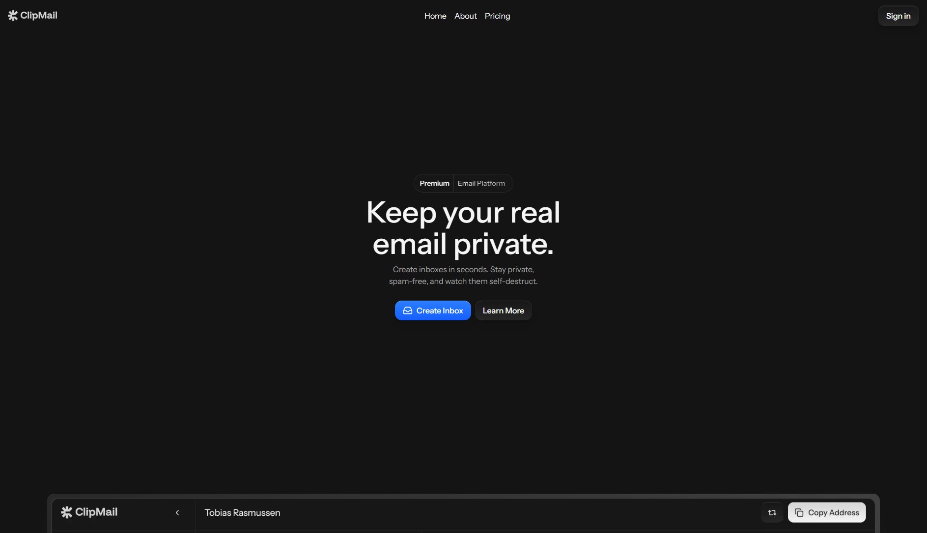 ClipMail Screenshot