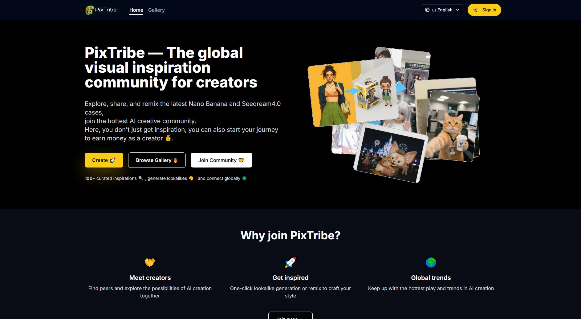 PixTribe Screenshot PixTribe Screenshot