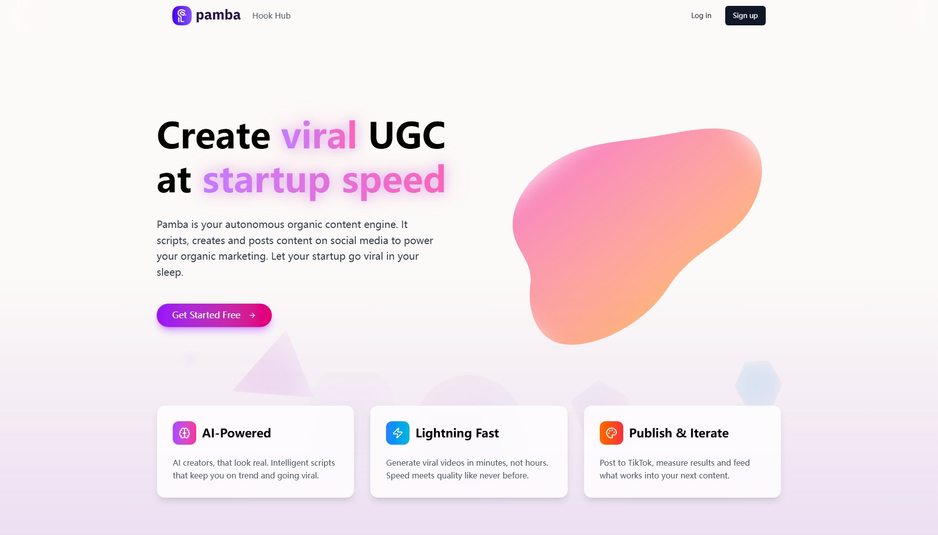 Pamba Pamba Interface & Screenshots