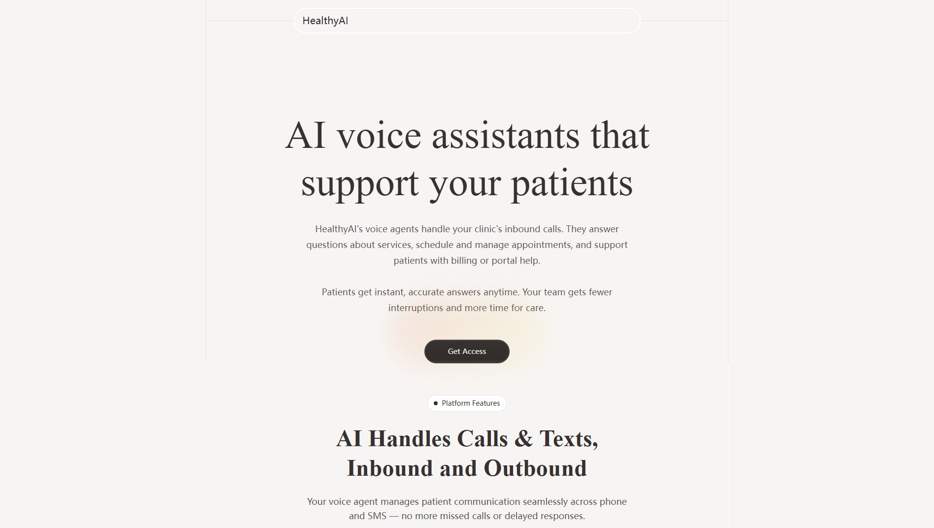 HealthyAI Screenshot HealthyAI Screenshot