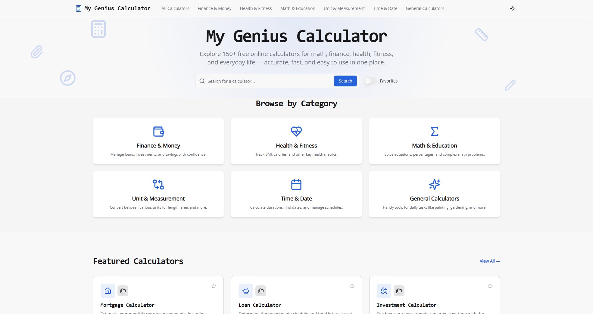 My Genius Calculator My Genius Calculator Interface & Screenshots My Genius Calculator My Genius Calculator Interface & Screenshots