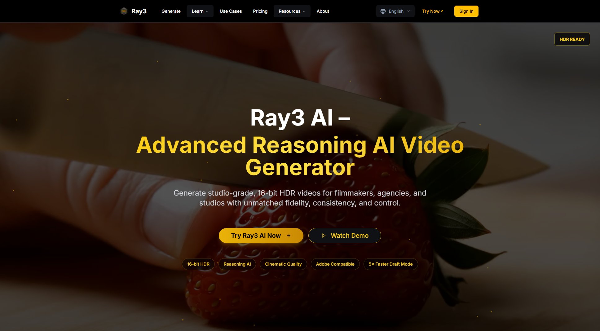 Ray3 AI Screenshot