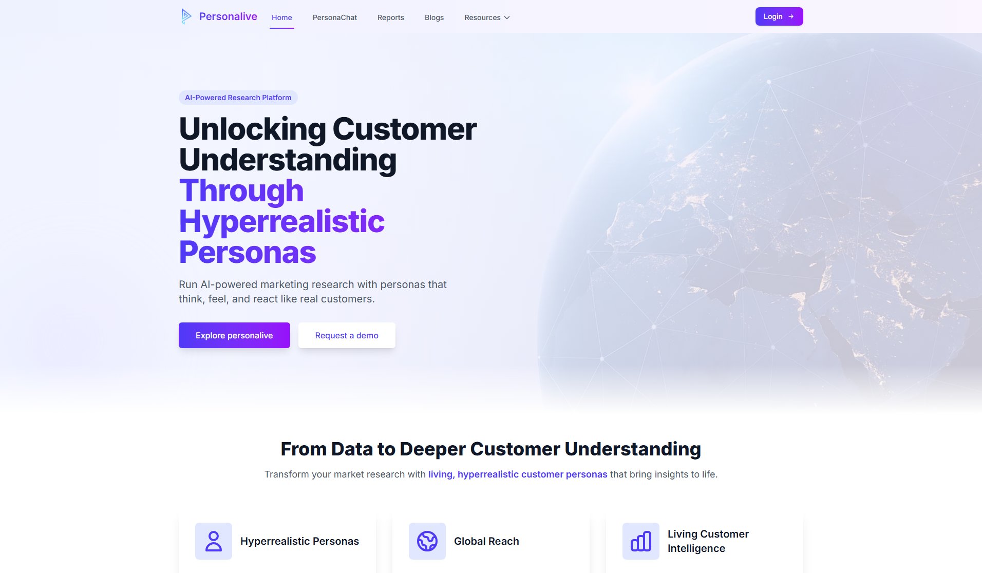 Personalive Personalive Interface & Screenshots
