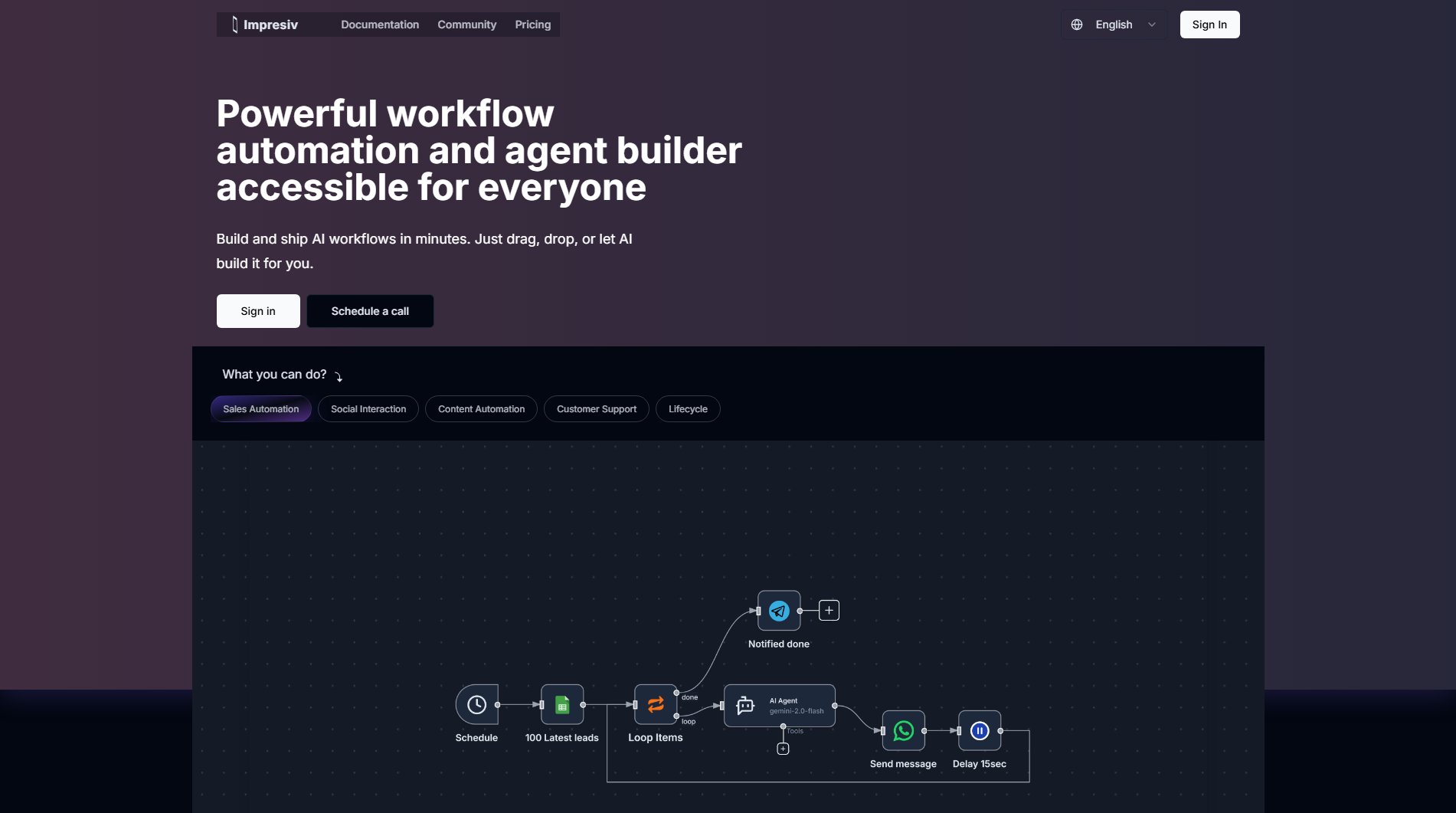 Impresiv Impresiv Interface & Screenshots Impresiv Impresiv Interface & Screenshots