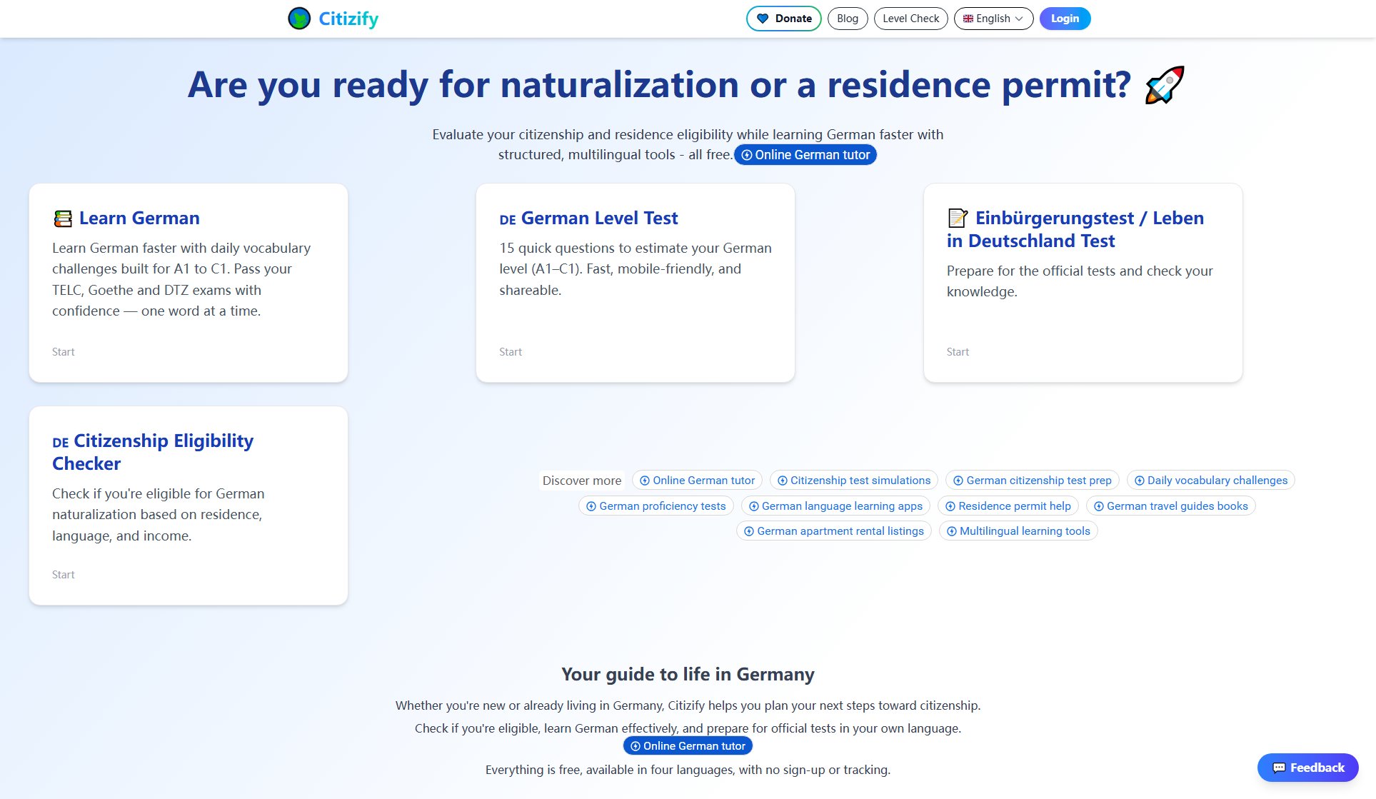 Citizify Screenshot