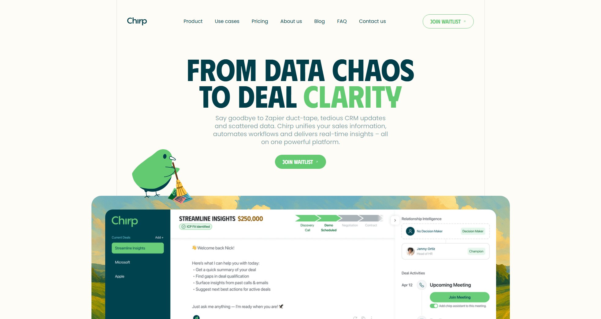 Chirp Screenshot