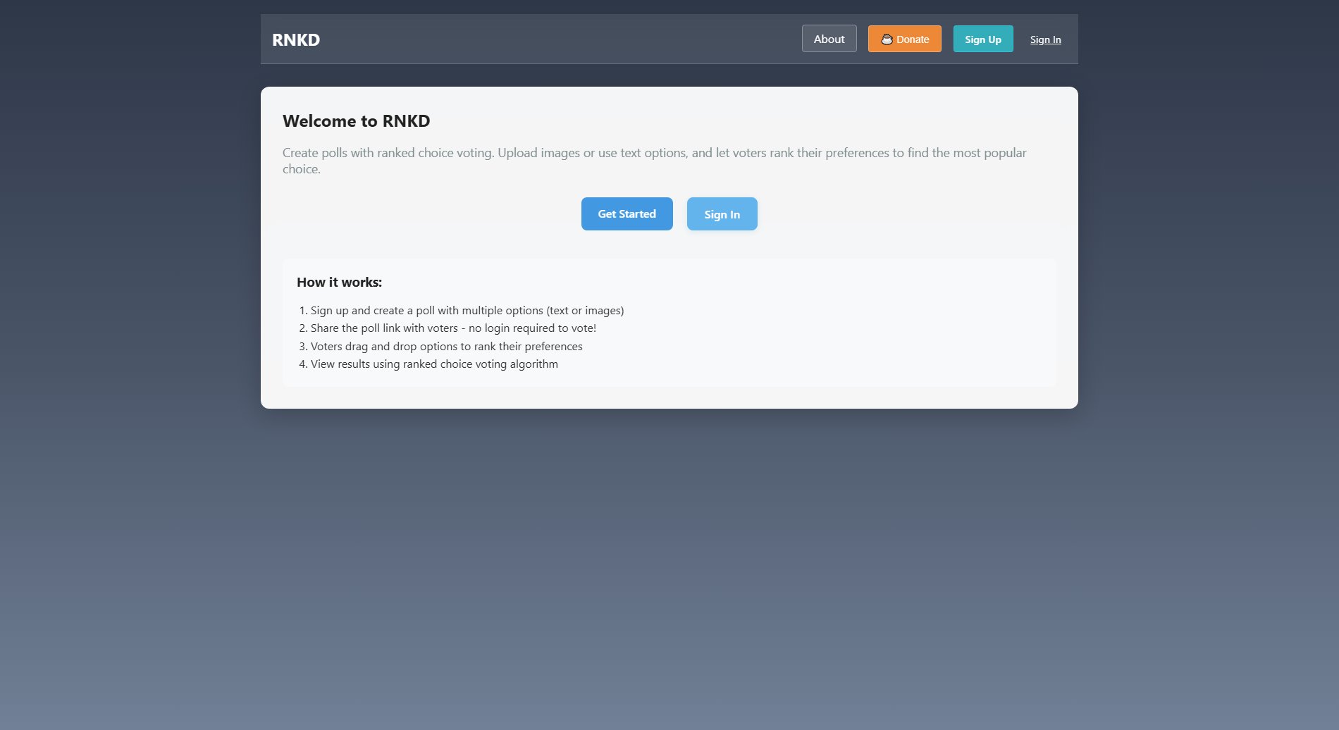 RNKD Screenshot