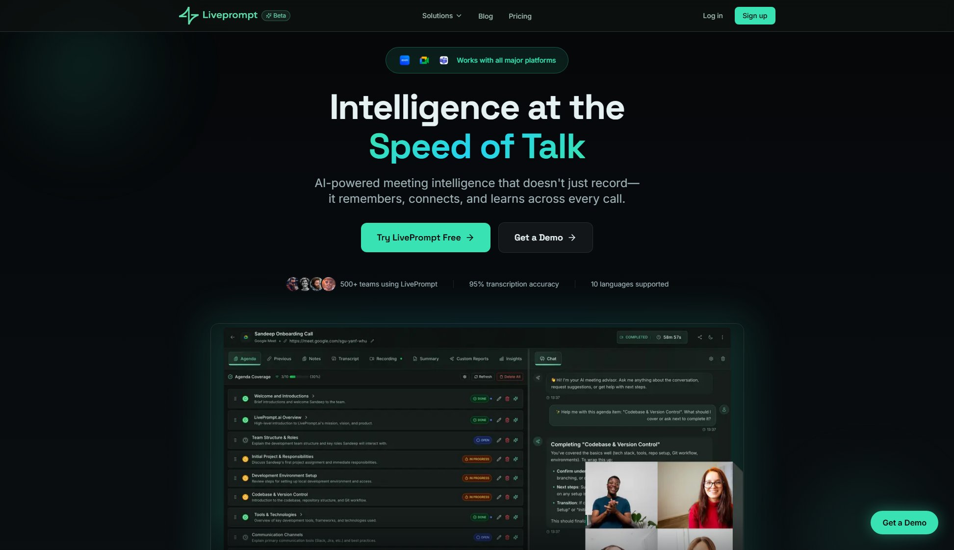 LivePrompt.ai LivePrompt.ai Interface & Screenshots LivePrompt.ai LivePrompt.ai Interface & Screenshots